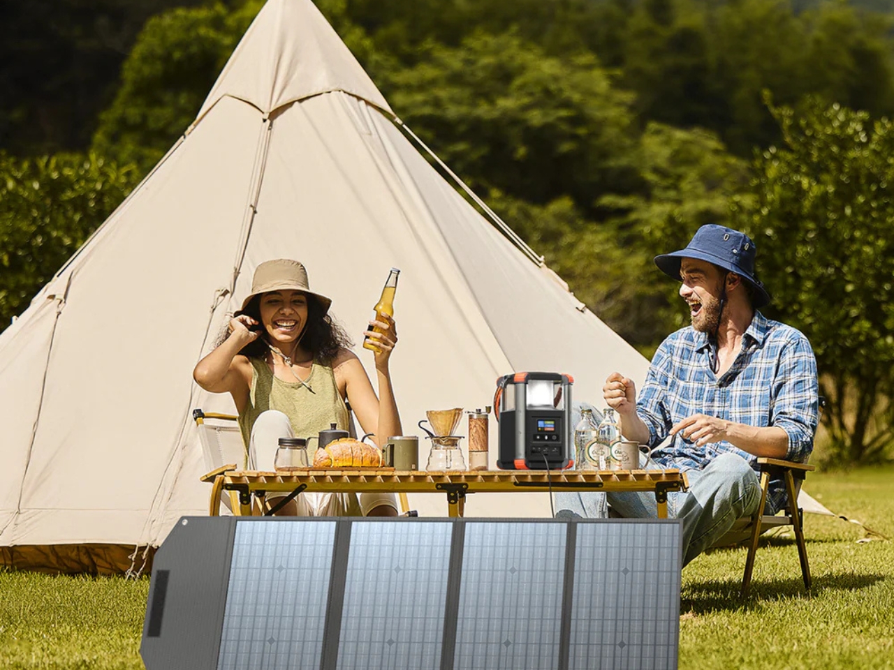 Portable power station，Camping essential，Outdoor power supply，BlavorPNW43，Emergency charging equipment，