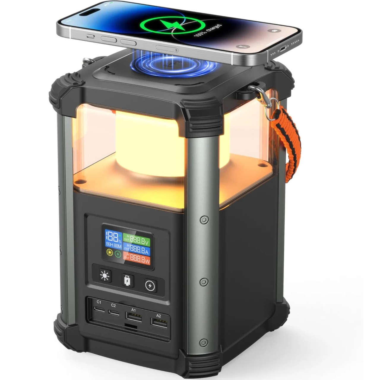 Portable power station，Camping essential，Outdoor power supply，BlavorPNW43，Emergency charging equipment，