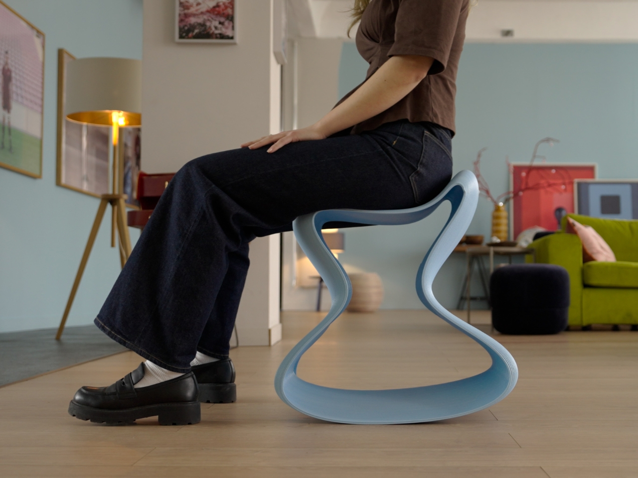 FlowChair，3D printing，Dynamic seating，Boldobjects，