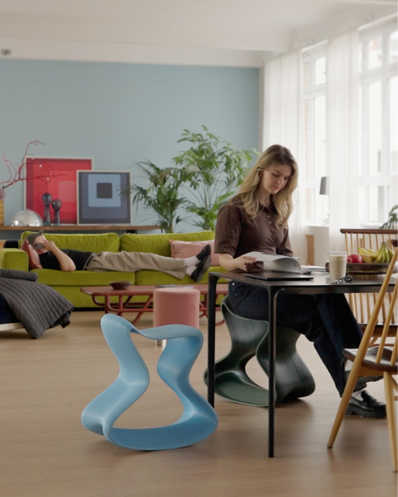 FlowChair，3D printing，Dynamic seating，Boldobjects，