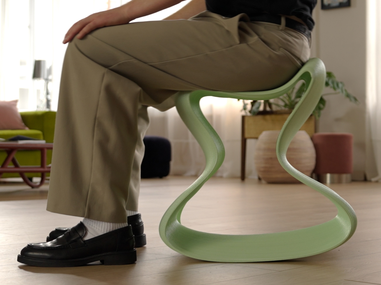 FlowChair，3D printing，Dynamic seating，Boldobjects，