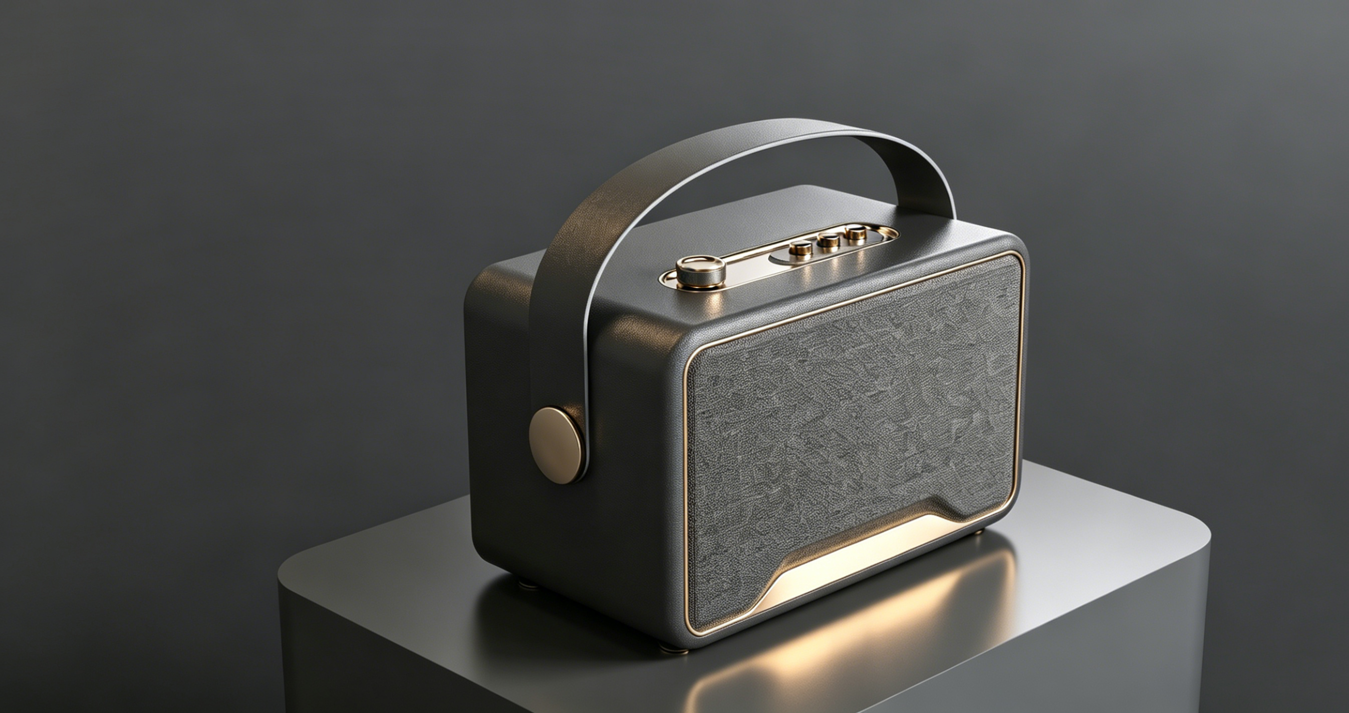 Retro，loudspeaker box，