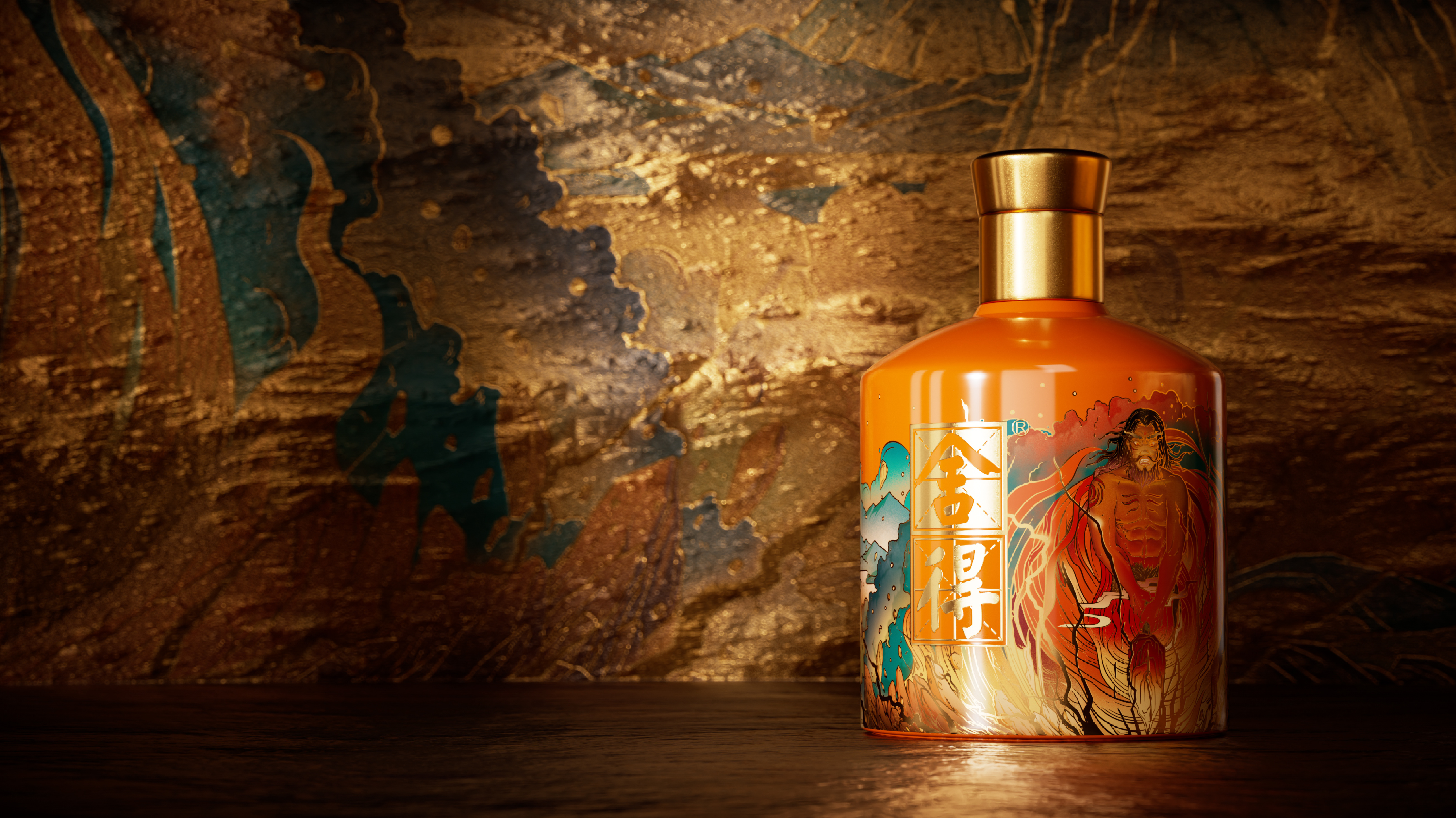 Chinese style，Illustration，packing，Baijiu，packing design，