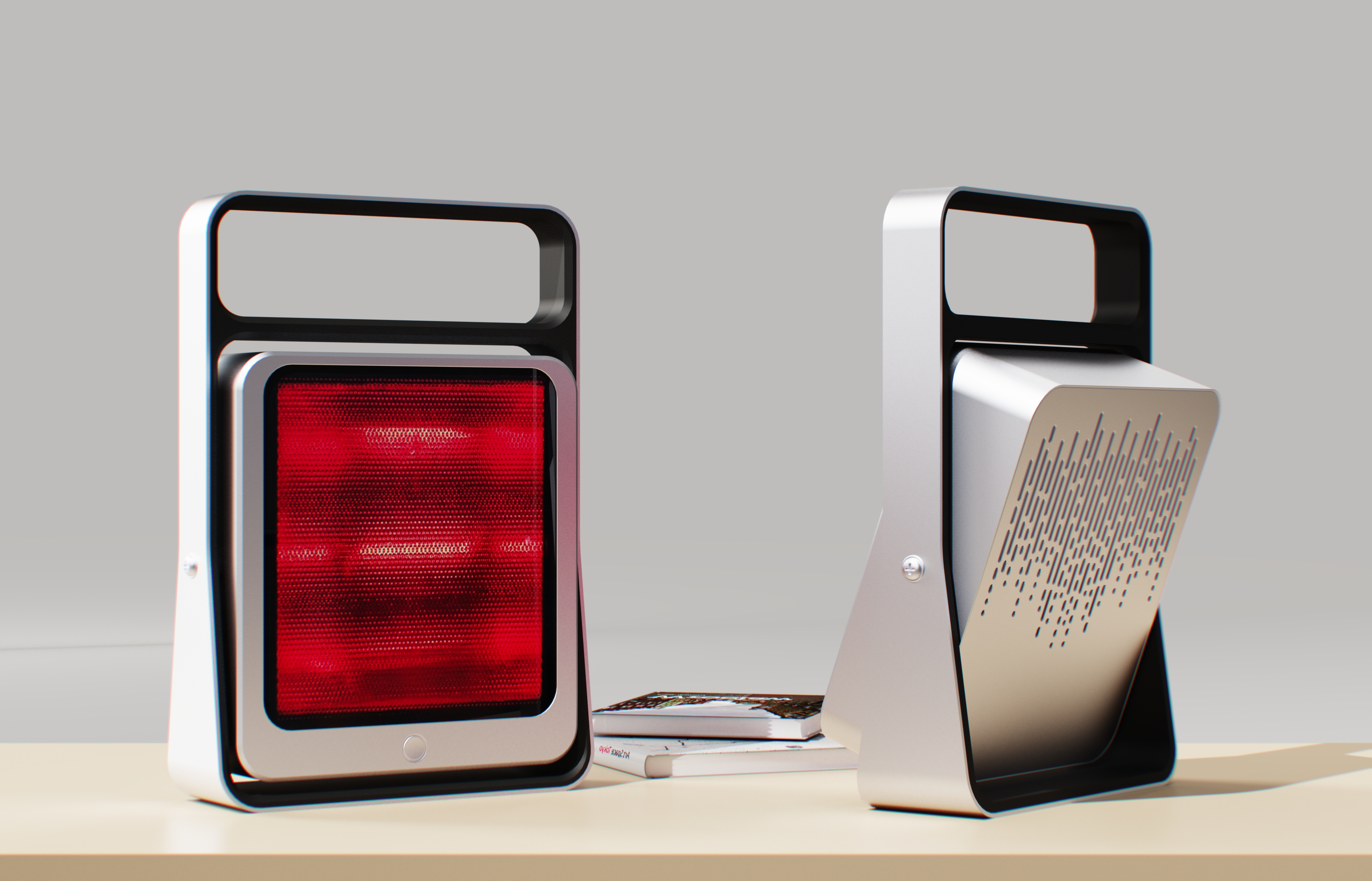Portable hot moxibustion device，