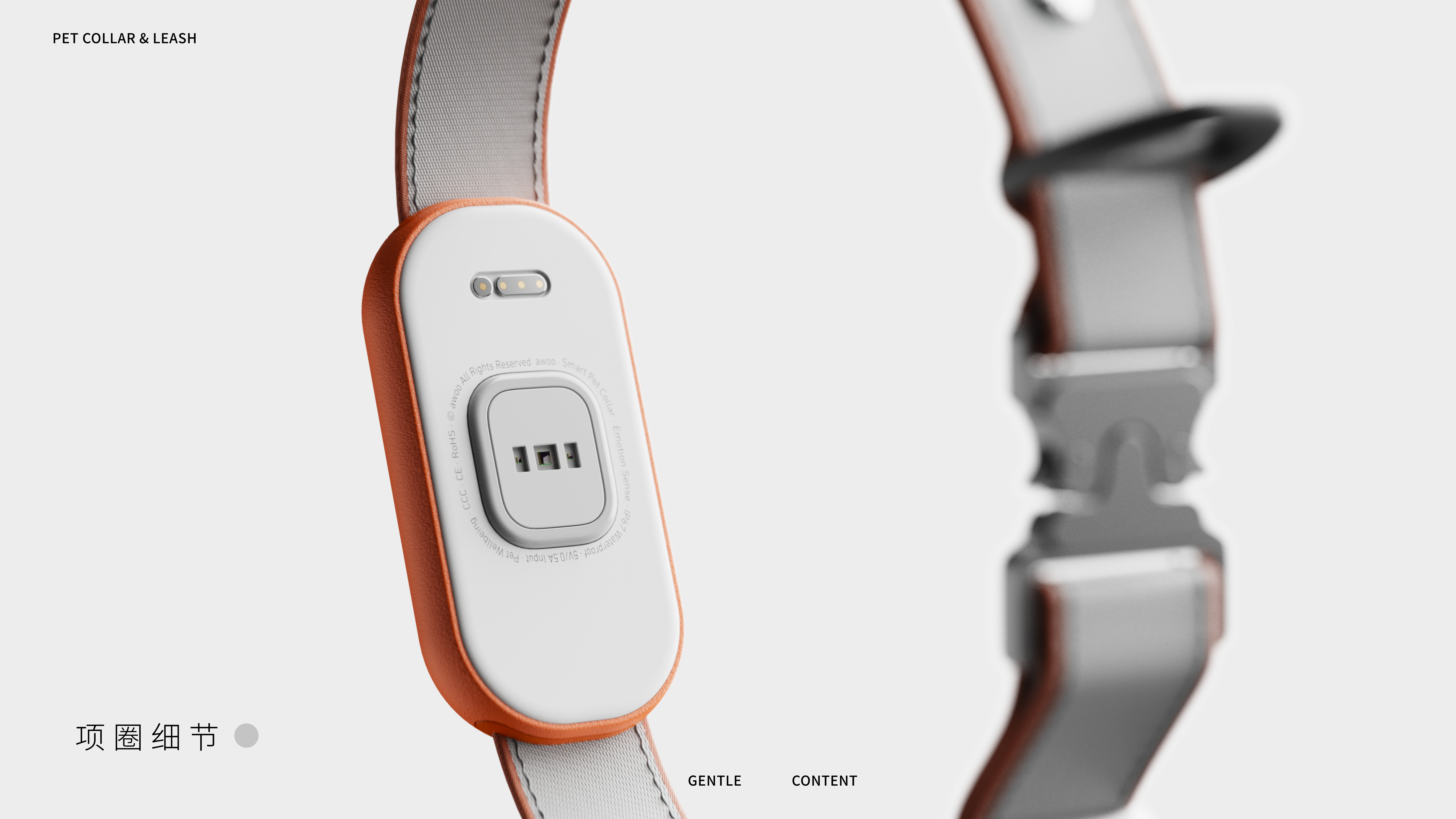 product design，Product appearance design，Pet collar，Pet tractor，Pet Supplies & Pet，sample reels，Internship，