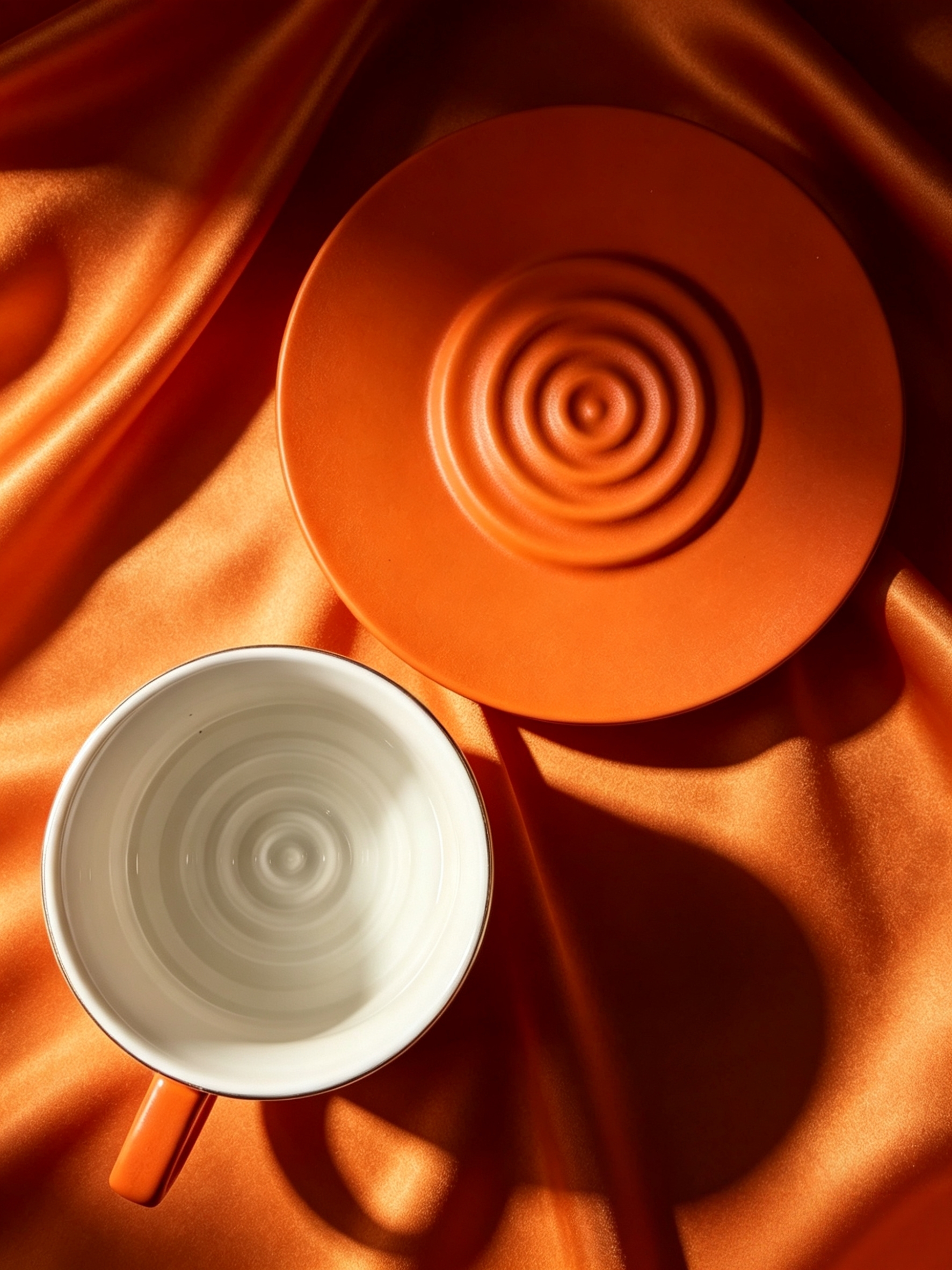 Non-slip ceramic coffee cup，