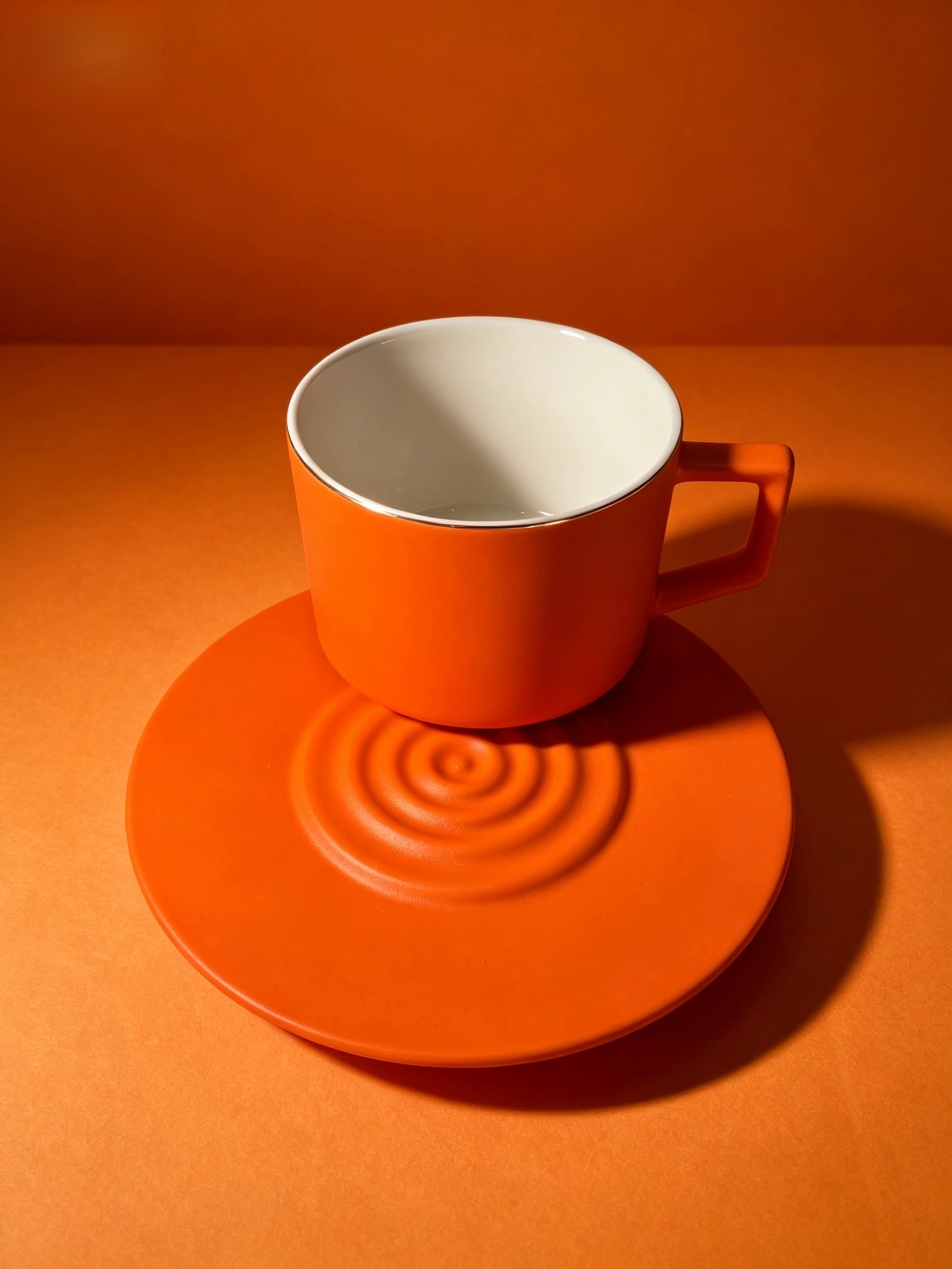 Non-slip ceramic coffee cup，