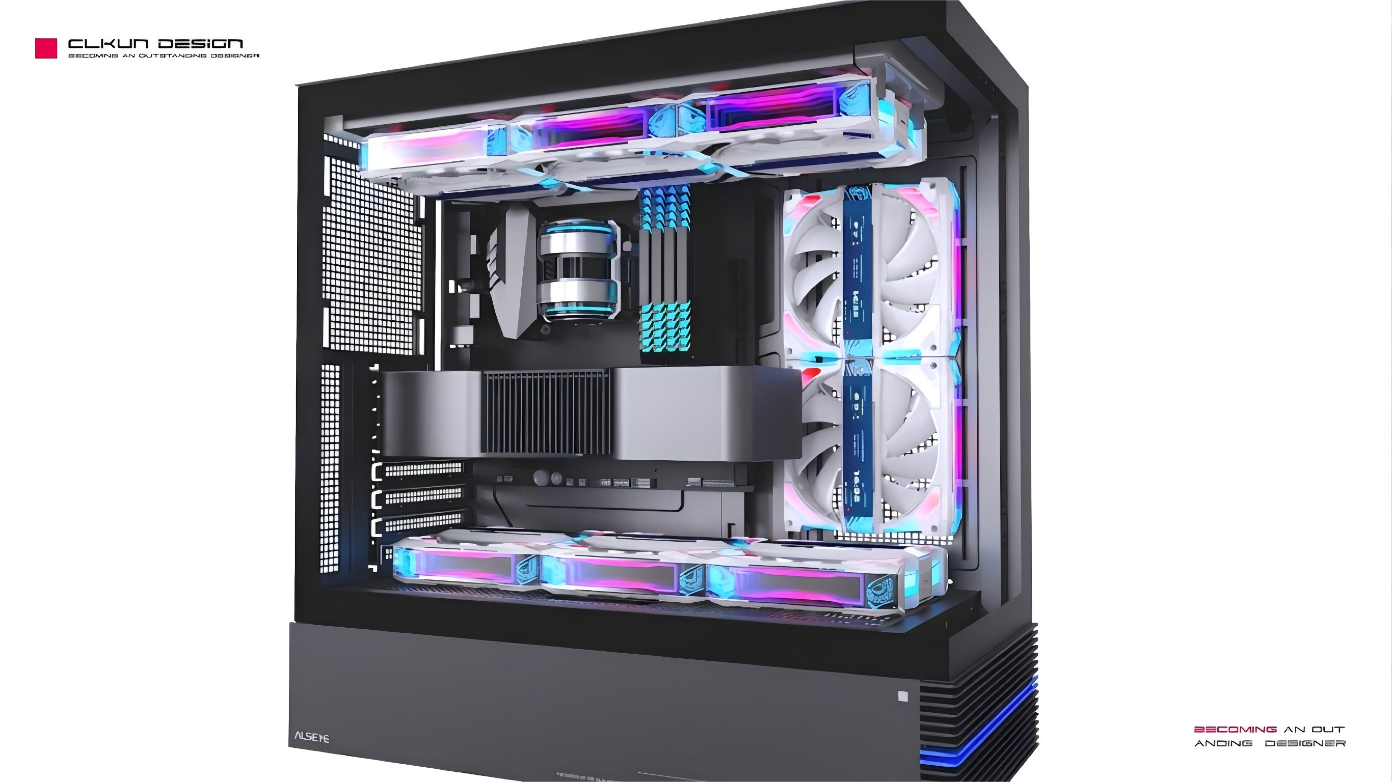 industrial design，product design，electronic product，E-sports equipment，Computer machine box，