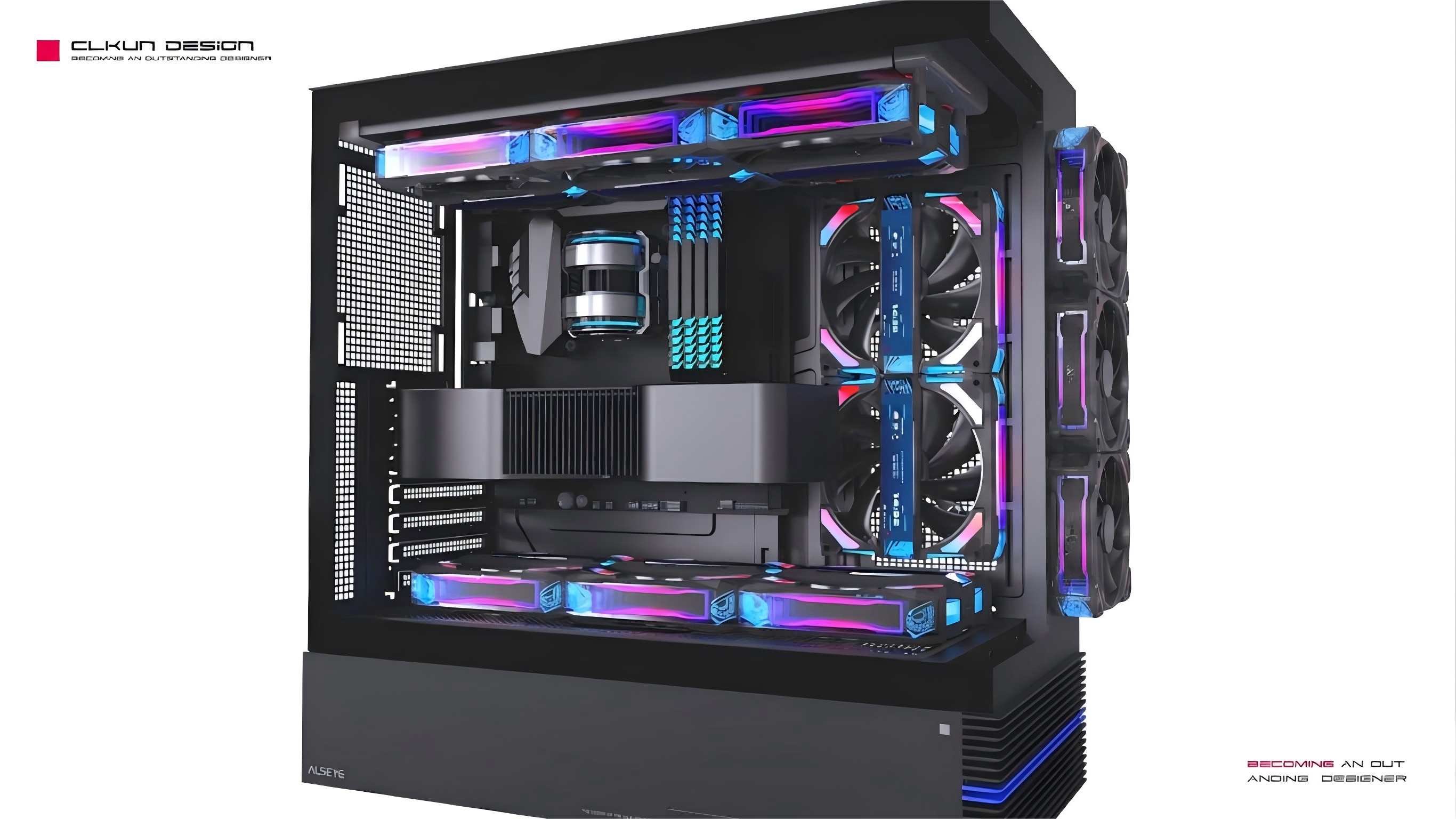 industrial design，product design，electronic product，E-sports equipment，Computer machine box，