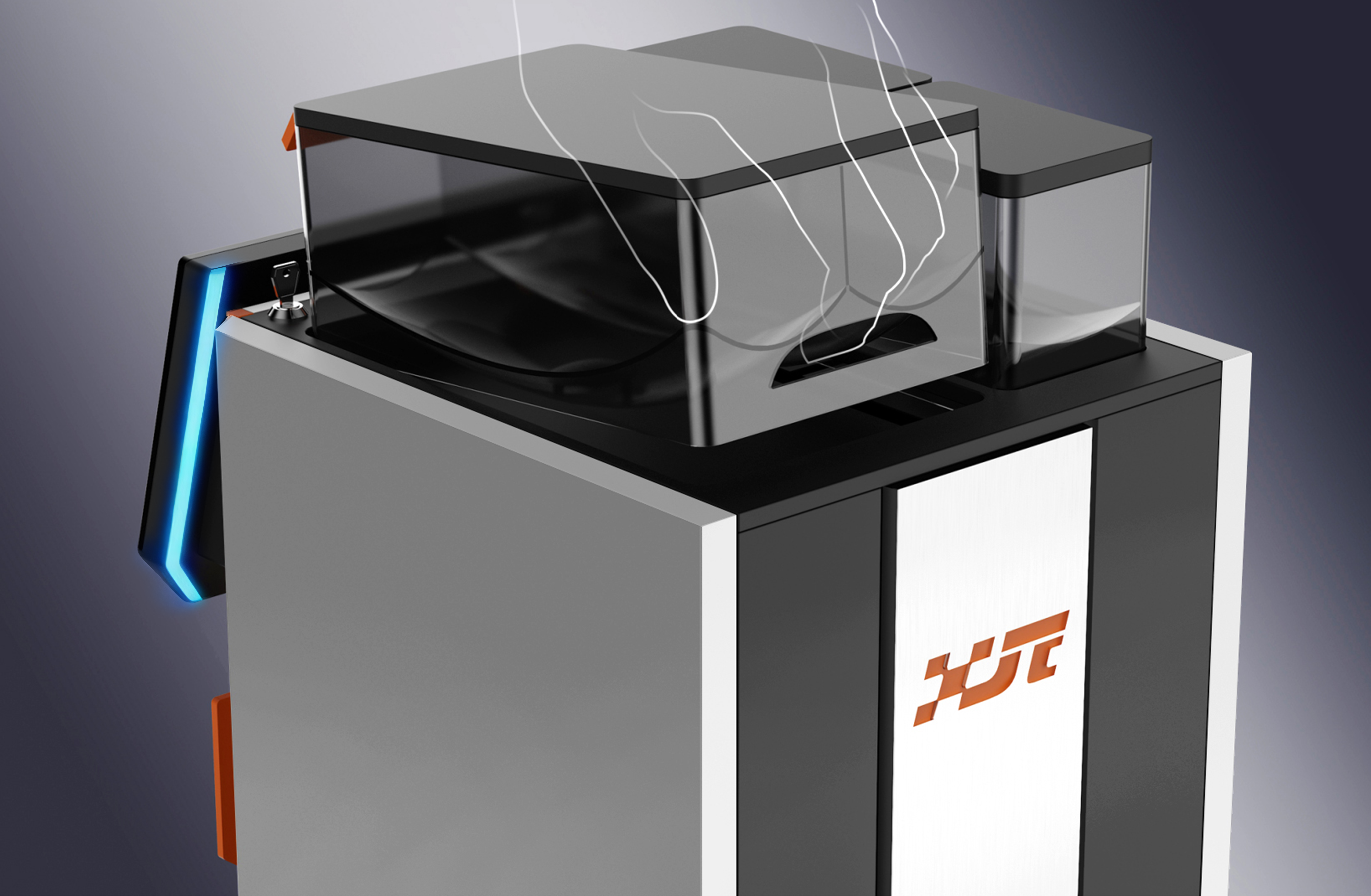 industrial design，product design，Home appliance design，Fully automatic commercial coffee machine，