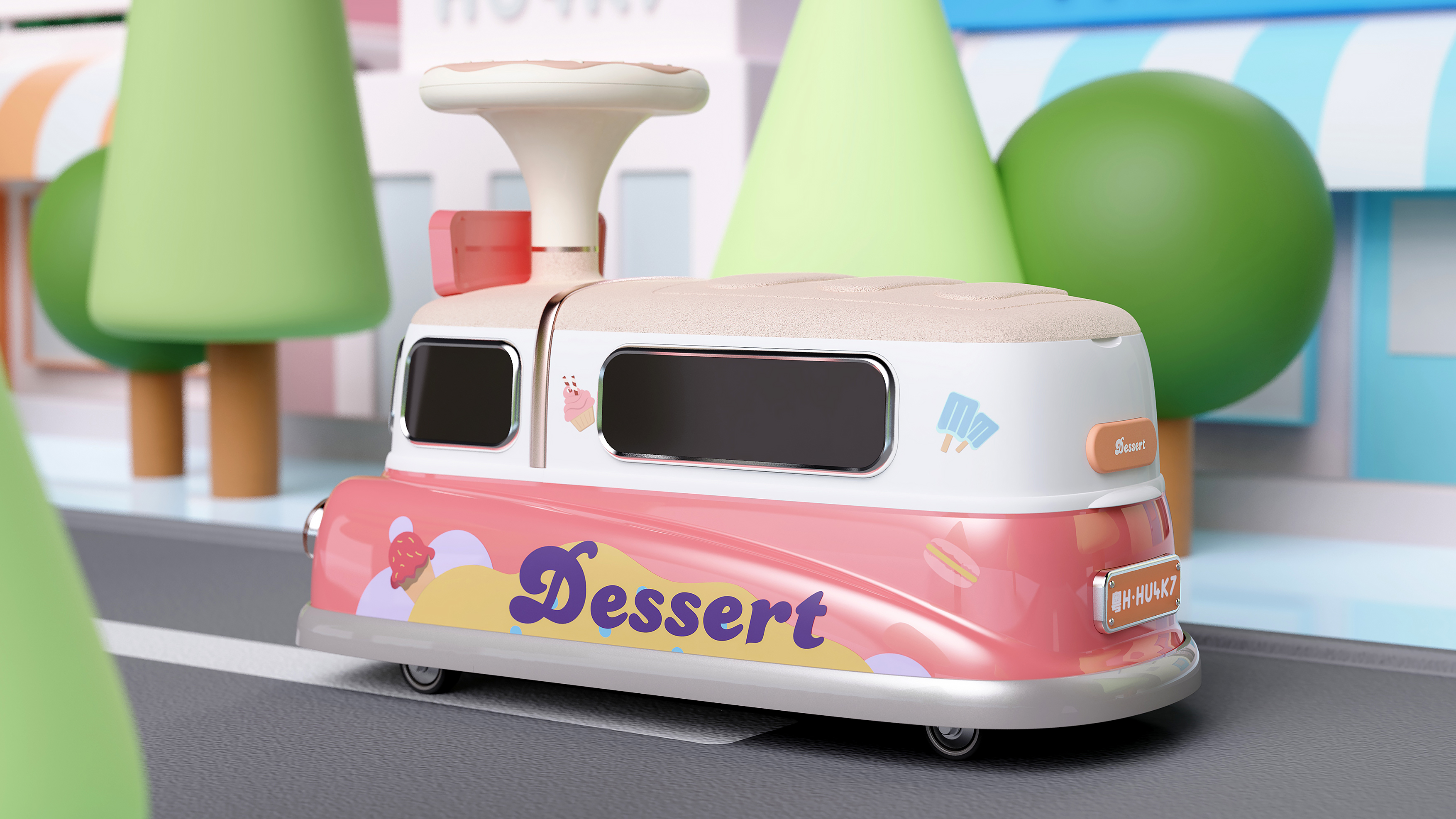 industrial design，product design，Stroller design，Children's toy car，