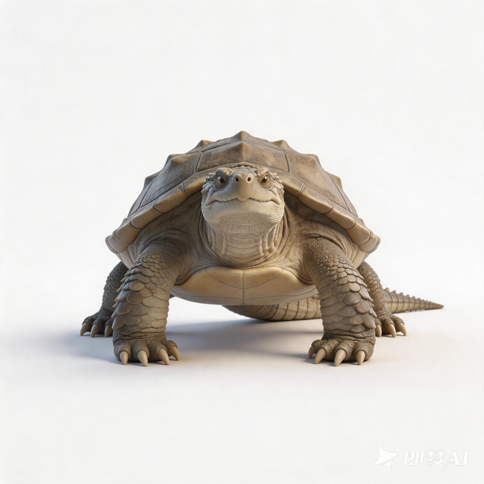 Alligator snapping turtle，