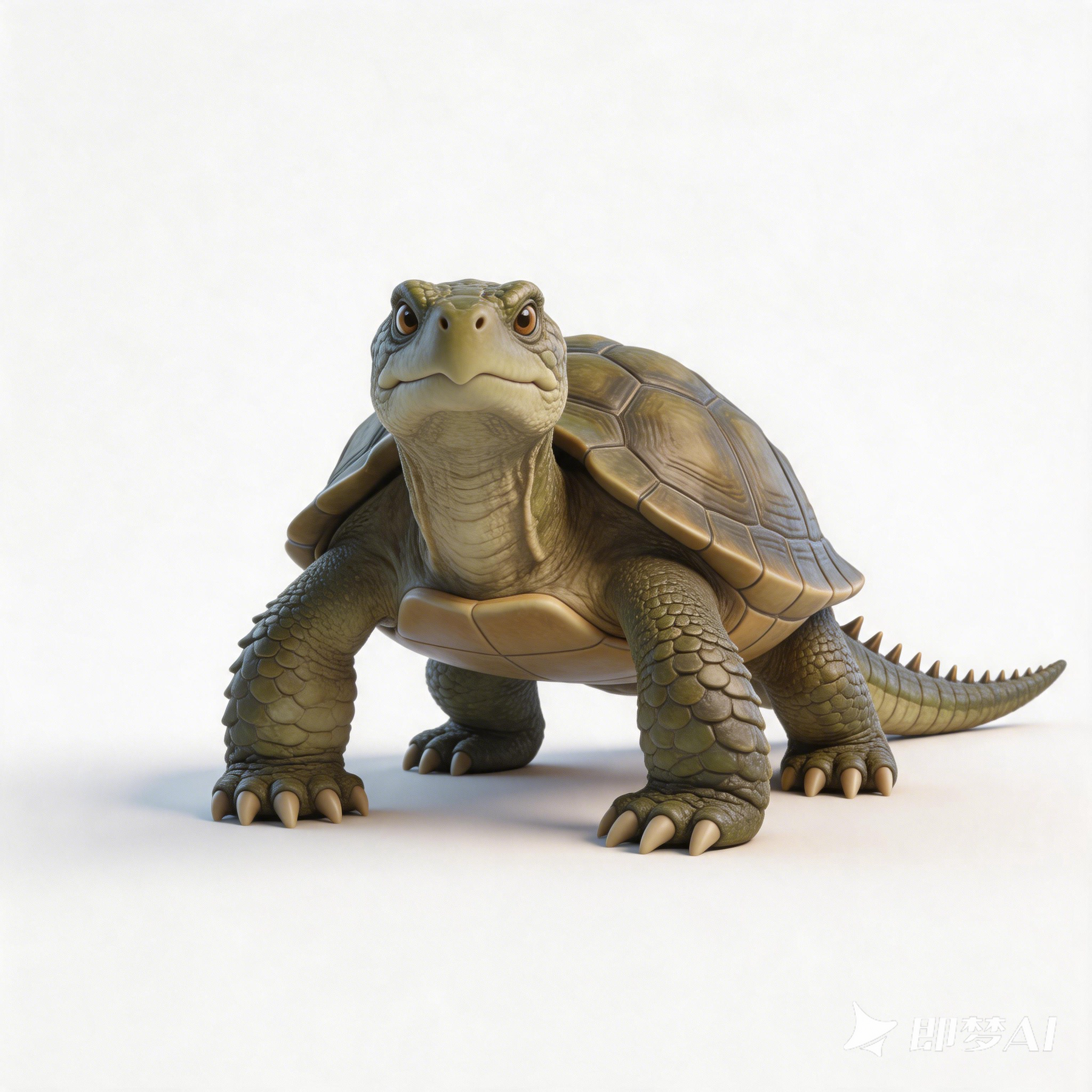 Alligator snapping turtle，