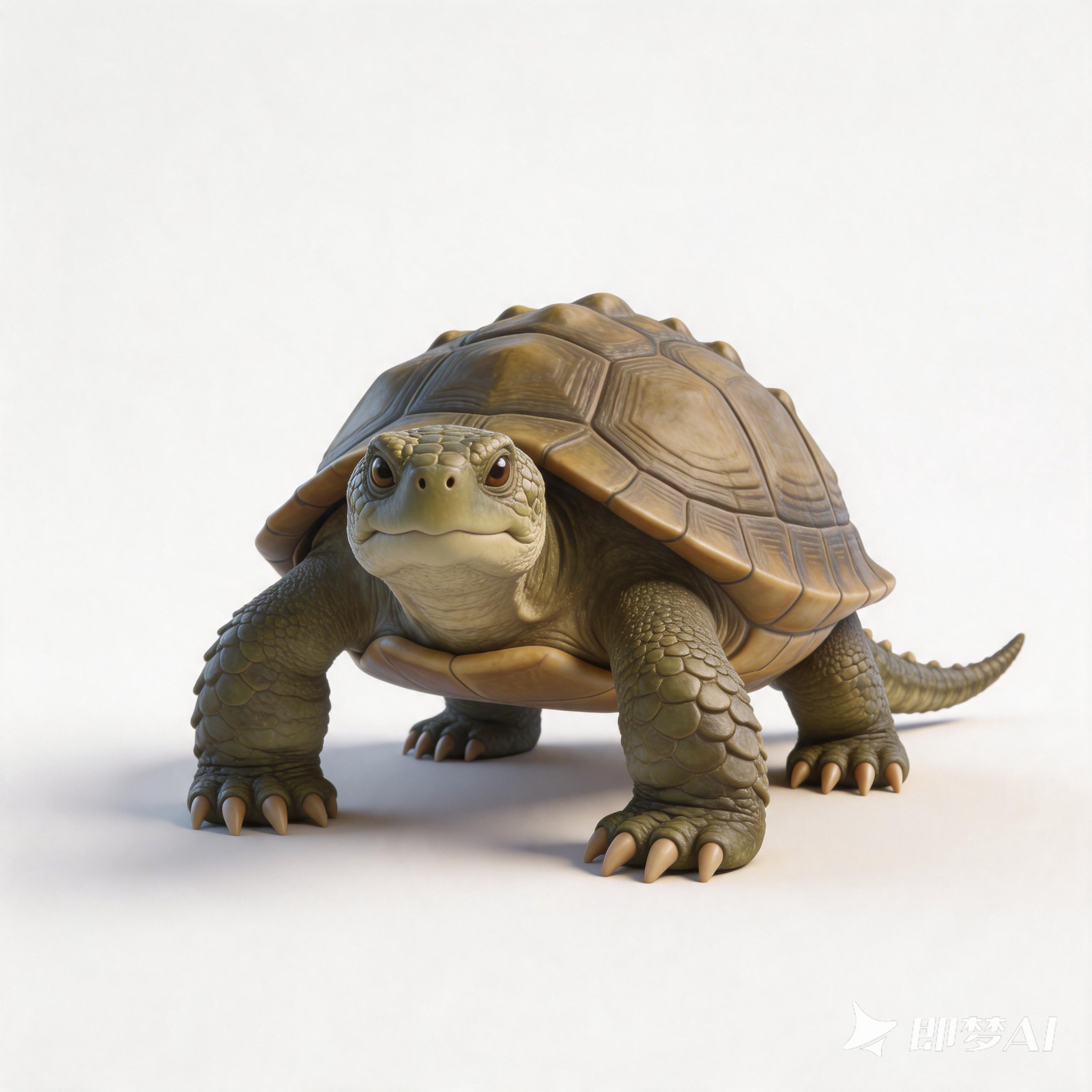Alligator snapping turtle，
