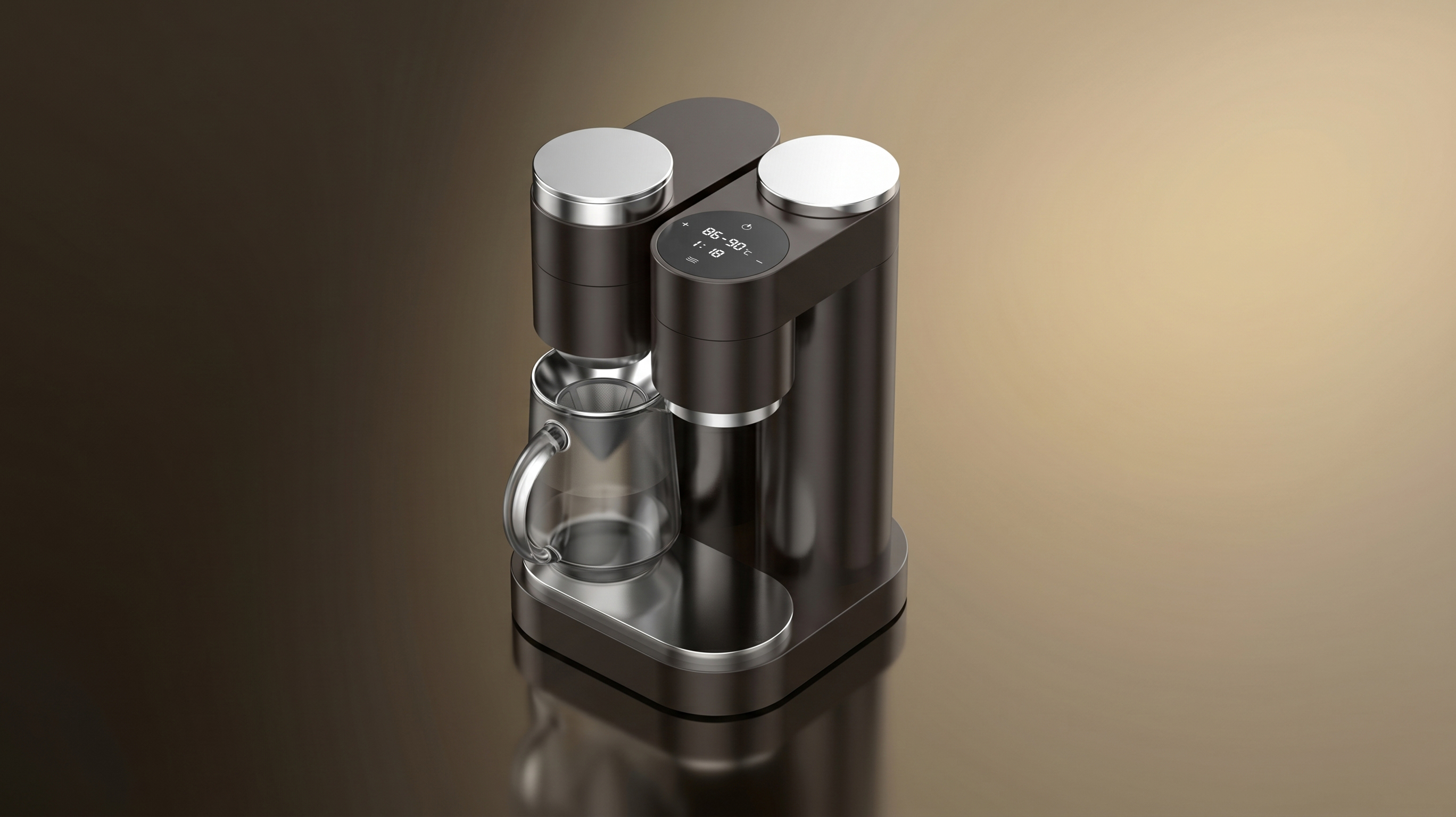Specialty coffee machine，Coffee machine，small home appliances，Appearance design，product design，get design，