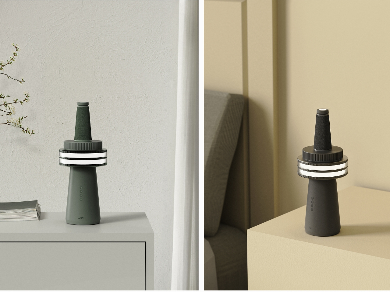 AI speaker，light and shadow interaction，AION，Intelligent video，