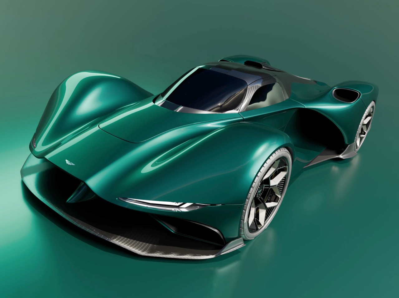 VEIL，Supercar concept car，liquid metal body，Aston Martin，aerodynamics，