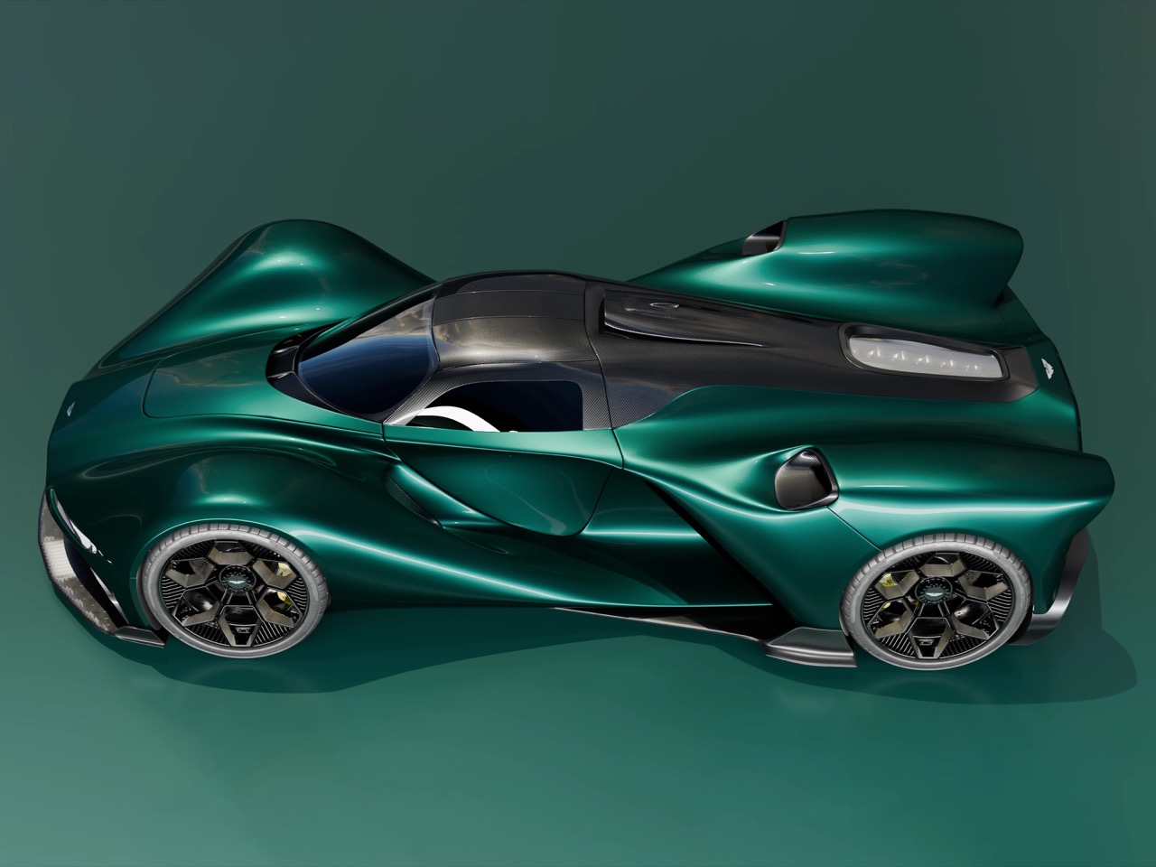 VEIL，Supercar concept car，liquid metal body，Aston Martin，aerodynamics，