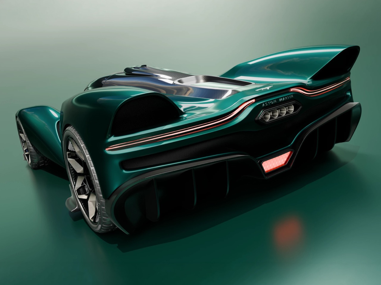 VEIL，Supercar concept car，liquid metal body，Aston Martin，aerodynamics，