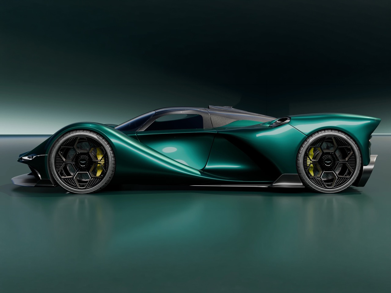 VEIL，Supercar concept car，liquid metal body，Aston Martin，aerodynamics，