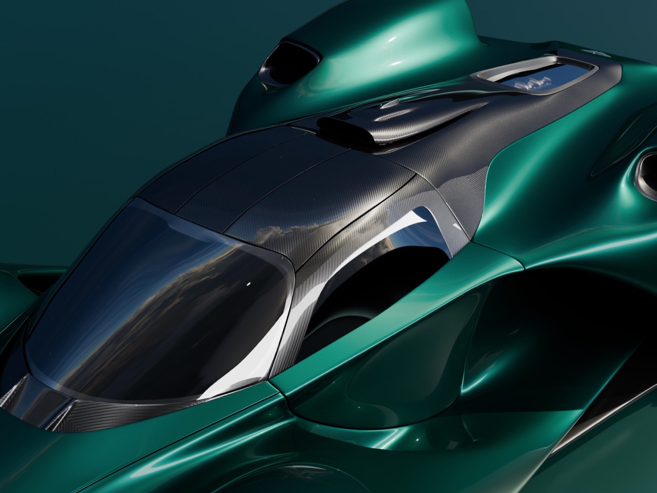 VEIL，Supercar concept car，liquid metal body，Aston Martin，aerodynamics，
