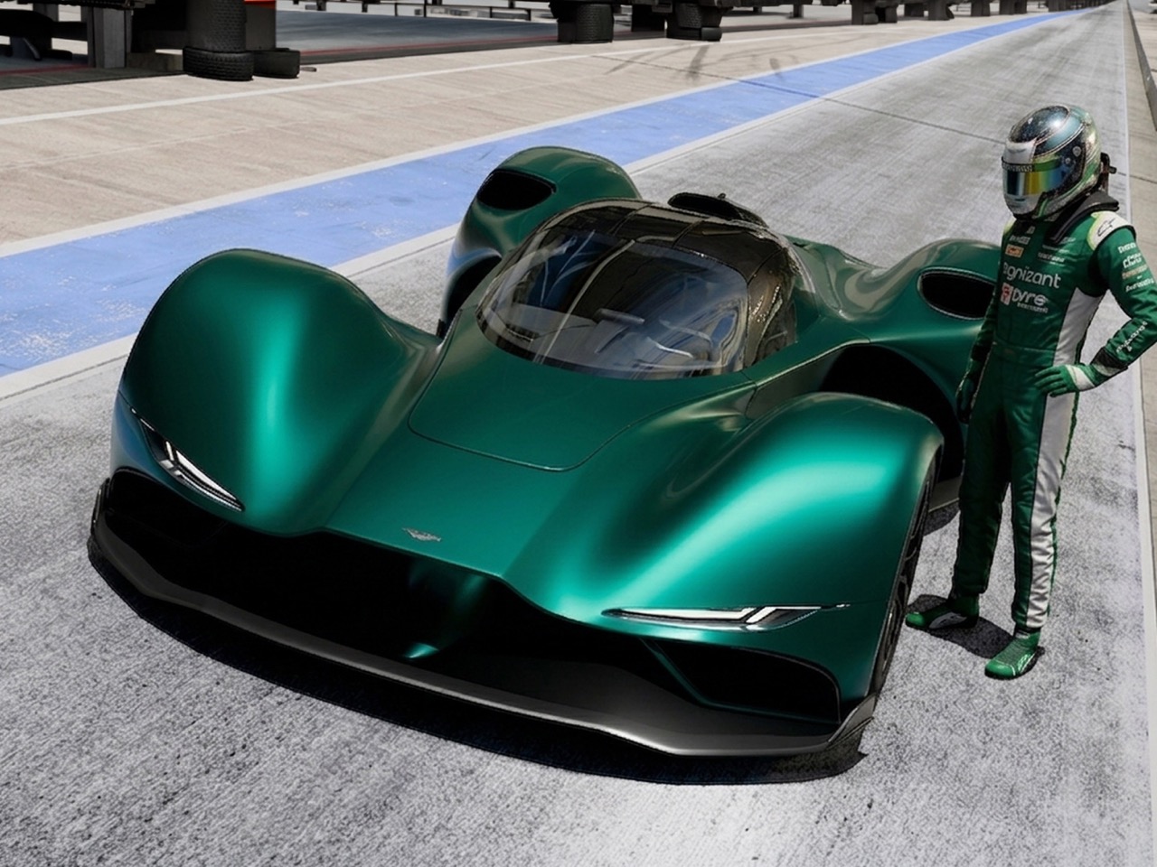 VEIL，Supercar concept car，liquid metal body，Aston Martin，aerodynamics，