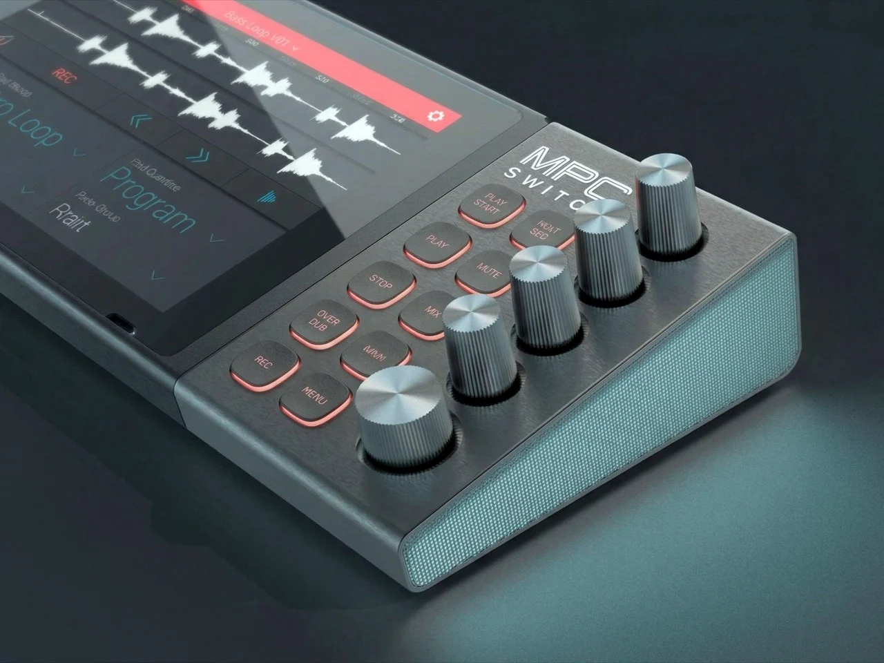 switch，AKAI MPC，Modular controller，electronic music production，Portable DAW，