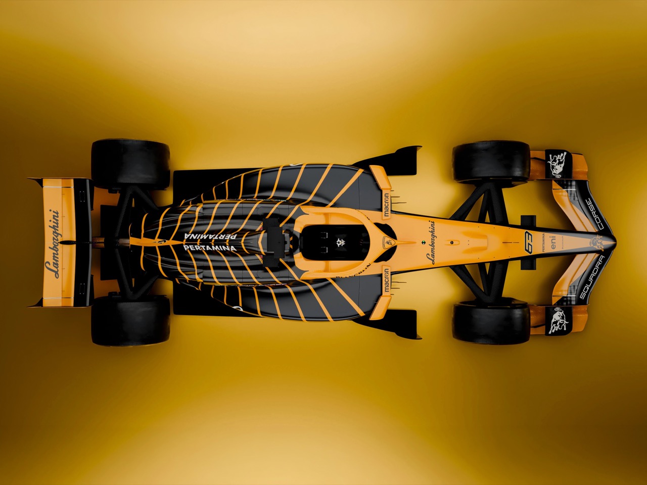 Arancio Borealis，Racing Painting，paddock aesthetics，Lamborghini，