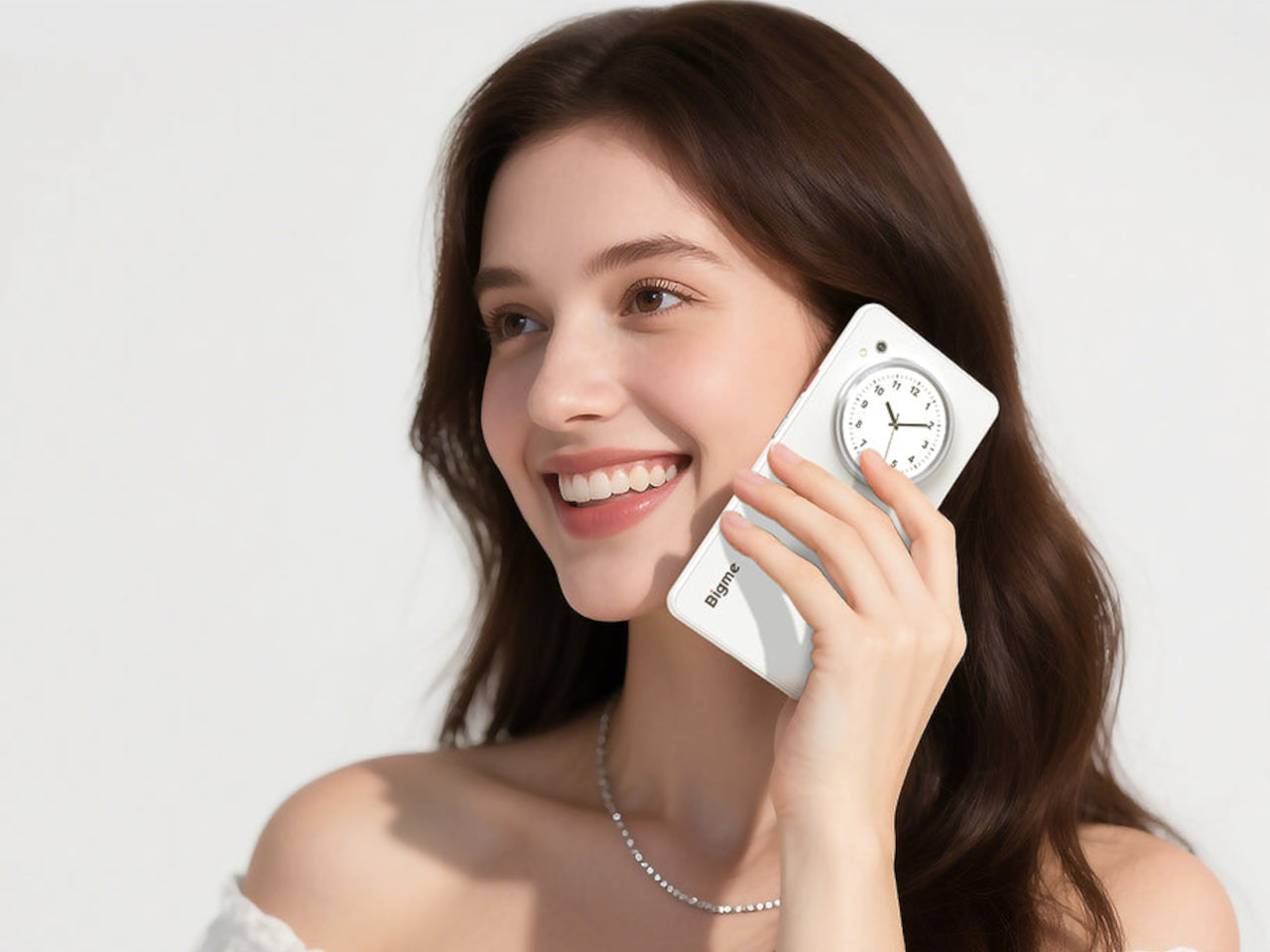 Bigme HiBreak Dual，Dual screen mobile phone，Ink screen，Circular LCD，Eye protection mobile phone，