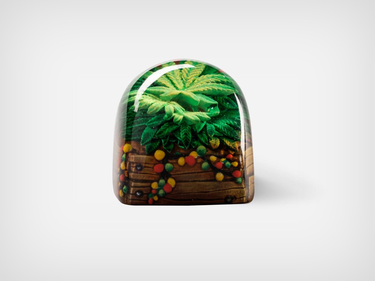 Dwarf Factory，Keyboard Cap，resin，micro-landscape，Terrarium V2，