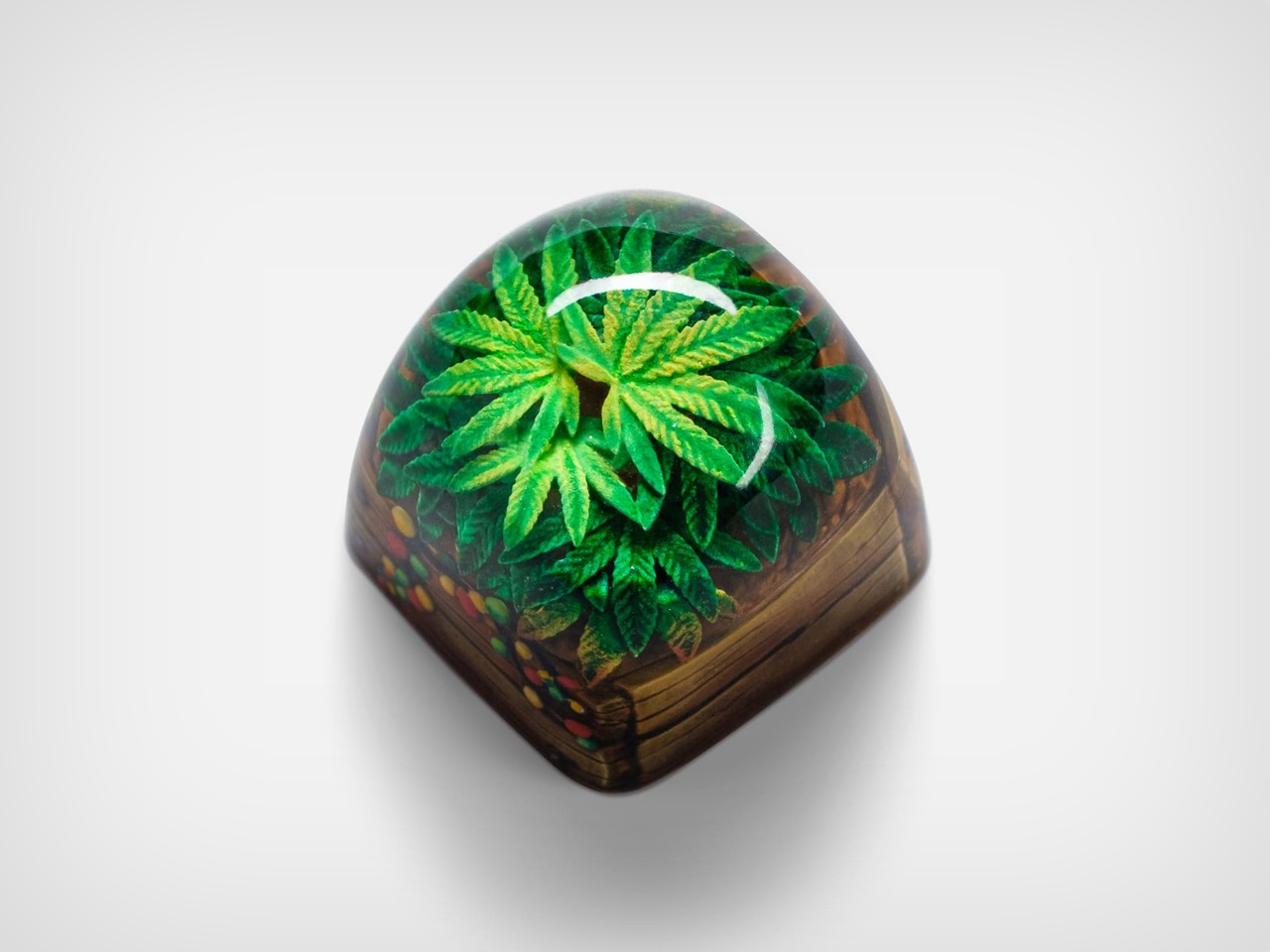 Dwarf Factory，Keyboard Cap，resin，micro-landscape，Terrarium V2，