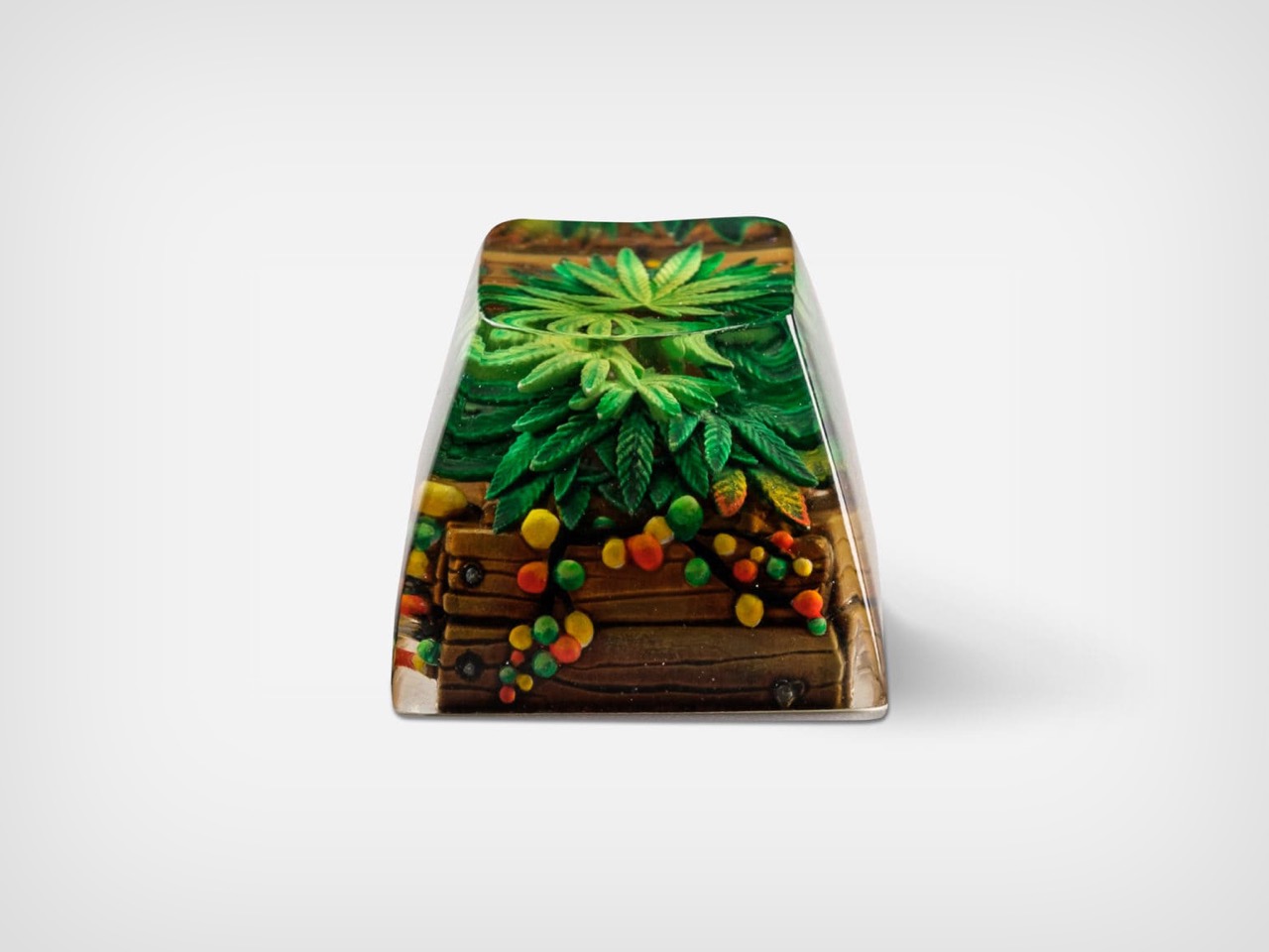 Dwarf Factory，Keyboard Cap，resin，micro-landscape，Terrarium V2，