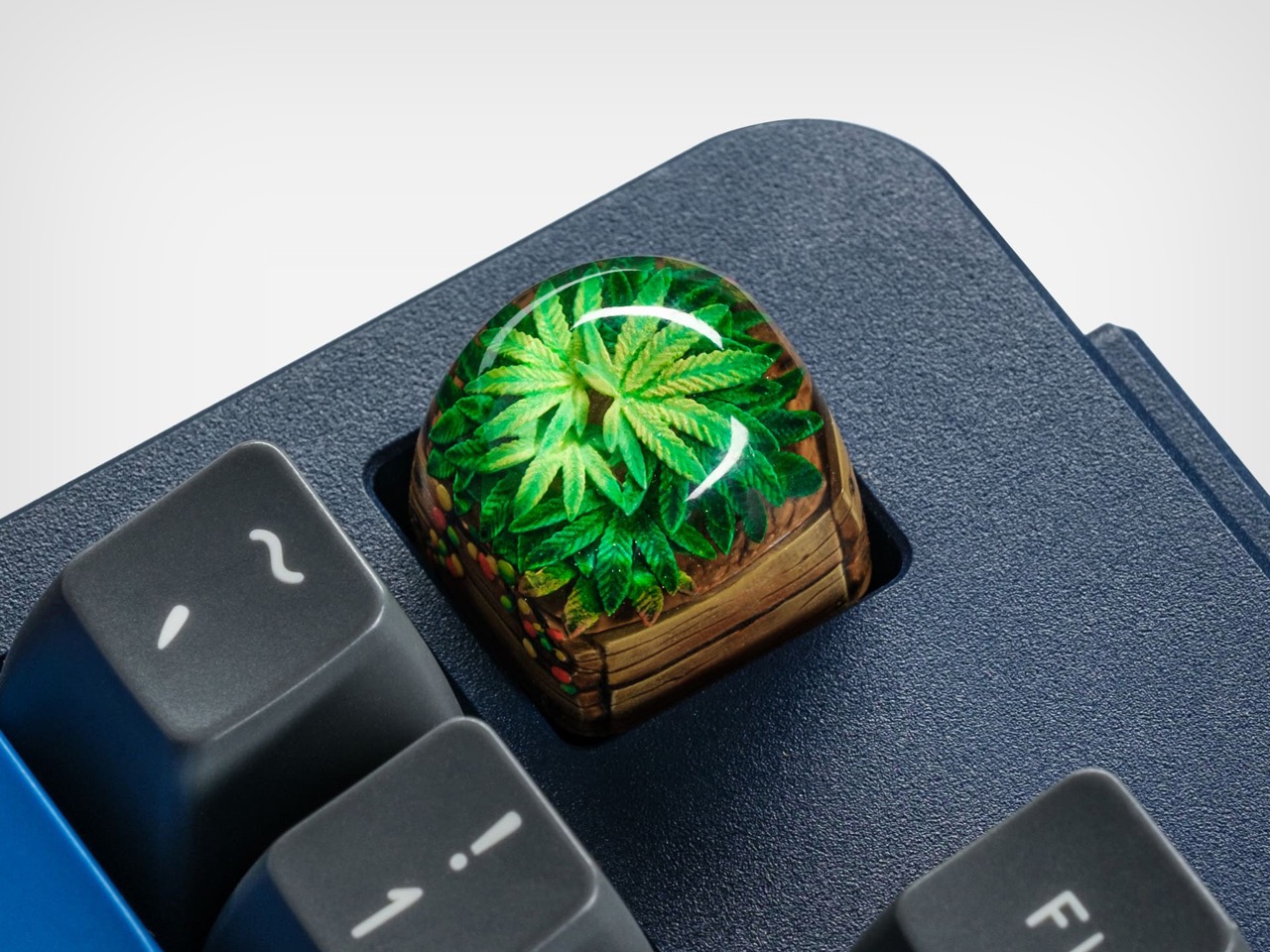 Dwarf Factory，Keyboard Cap，resin，micro-landscape，Terrarium V2，