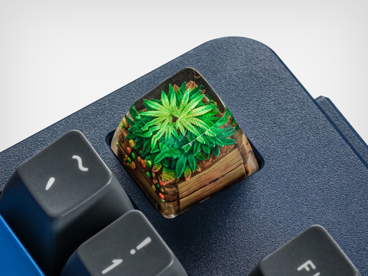 Dwarf Factory，Keyboard Cap，resin，micro-landscape，Terrarium V2，