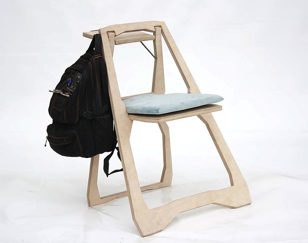 多用型，Yurii Celga，木质，折叠椅，