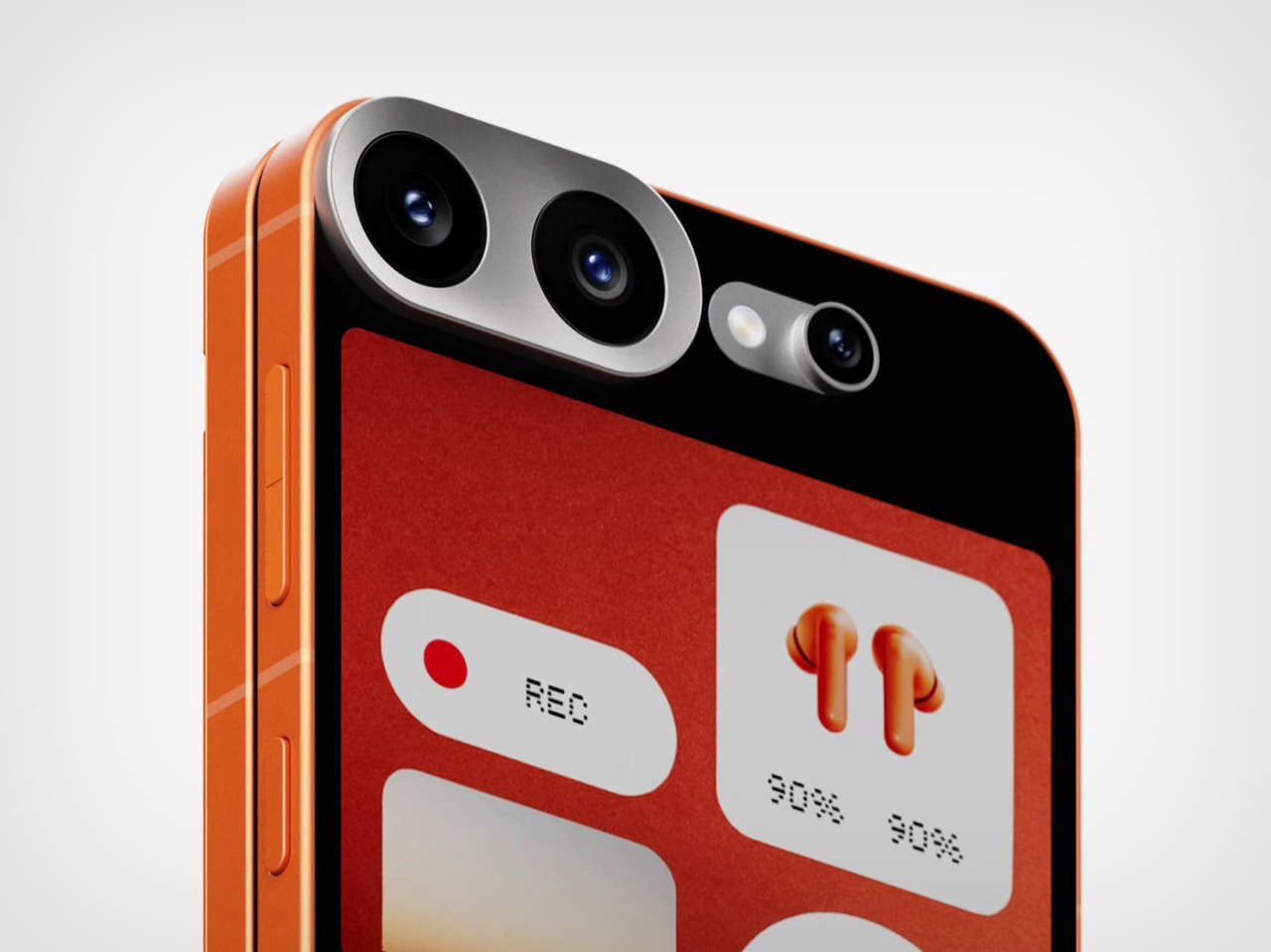CMF Flip，Folding mobile phone，Parity，modularization，