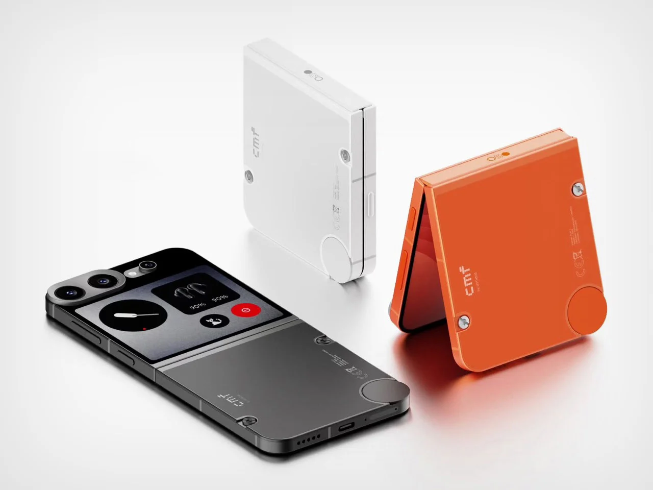 CMF Flip，Folding mobile phone，Parity，modularization，