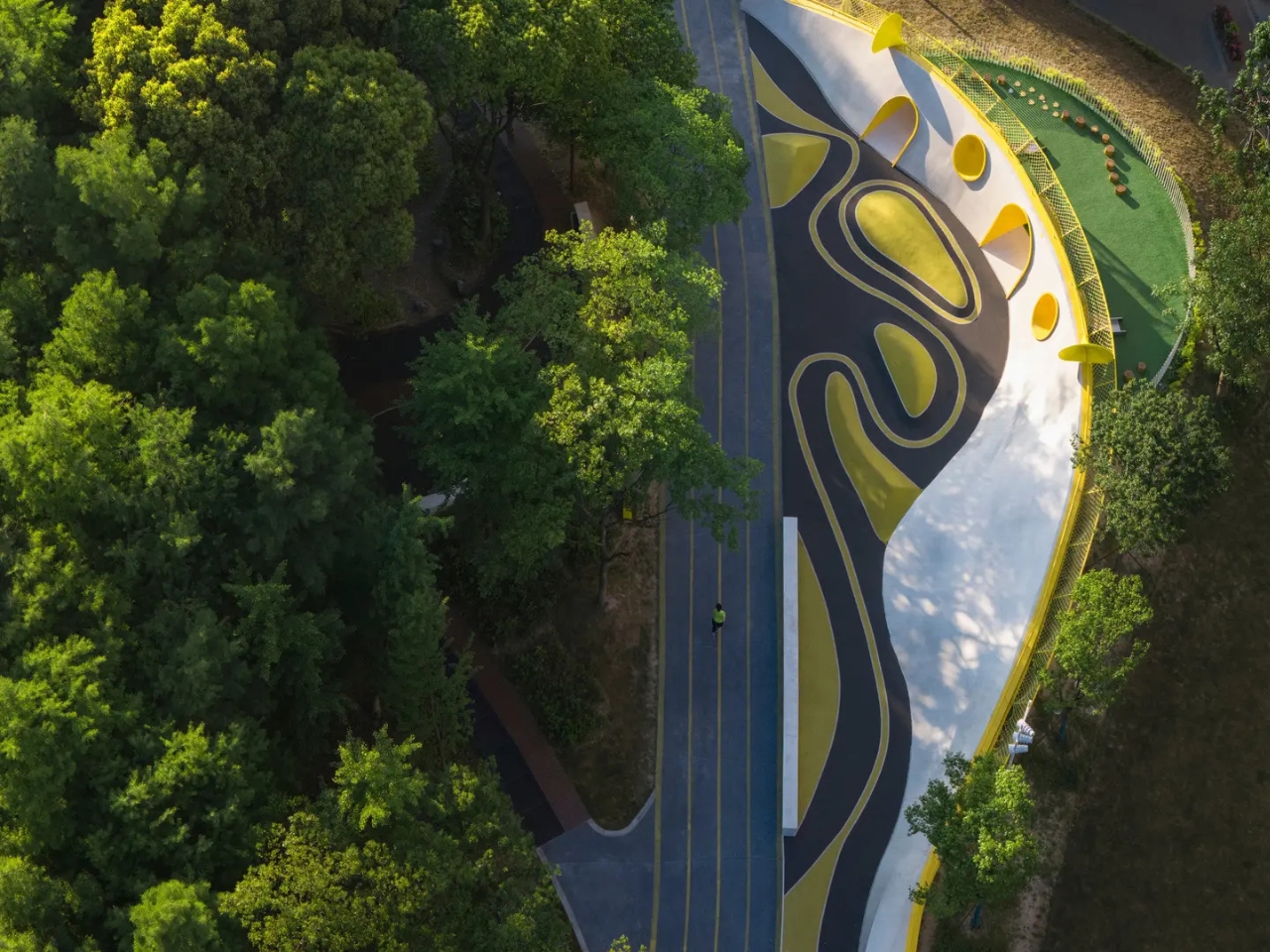 Kunshan Orchestra Park，public space ，Jiangnan Silk and Bamboo，Landscape design，humanized space，