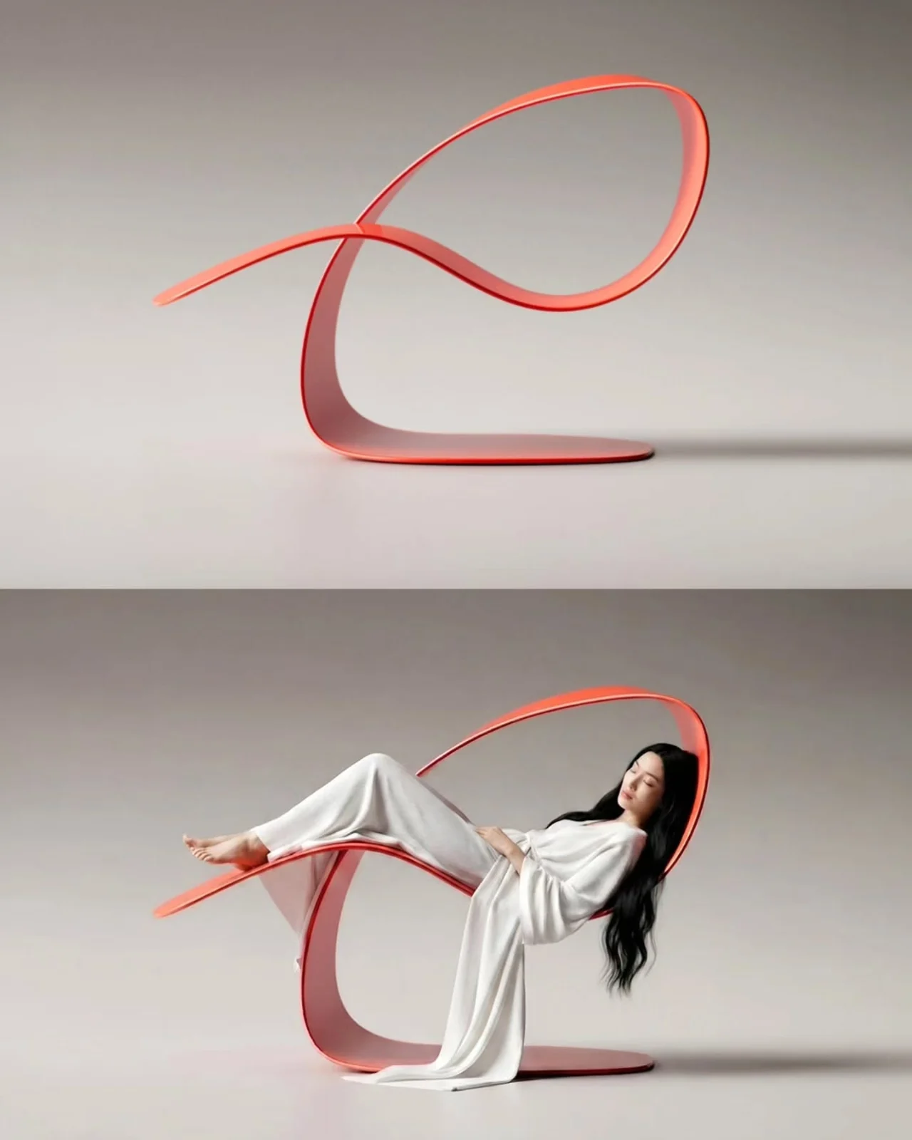 nova，Metal furniture，Sculpture furniture，Ergonomics，Space Sculpture，