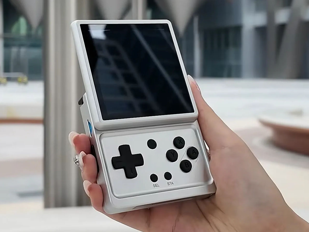 ANBERNIC，RG Rotate，Rotating screen handheld，Android，Portable game machine，