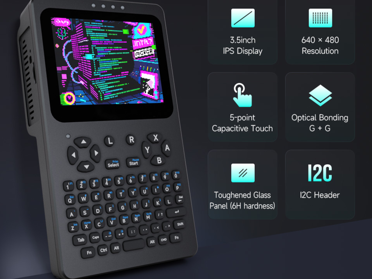 PocketTerm35，Linux Handset，Handheld computer，geek portable terminal，