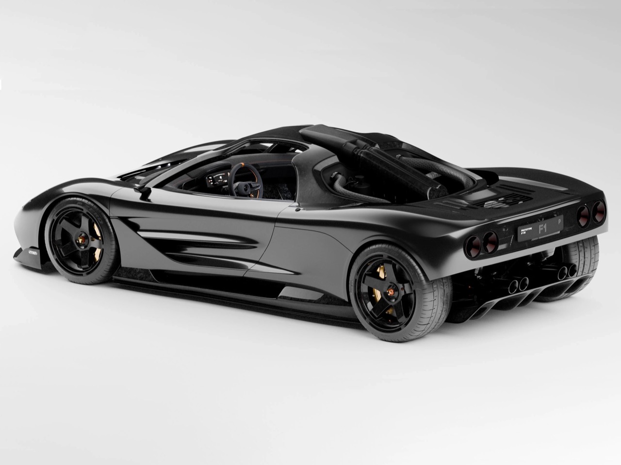Mclaren，All carbon fiber，Classic Reprint，2026 Supercar Concept，