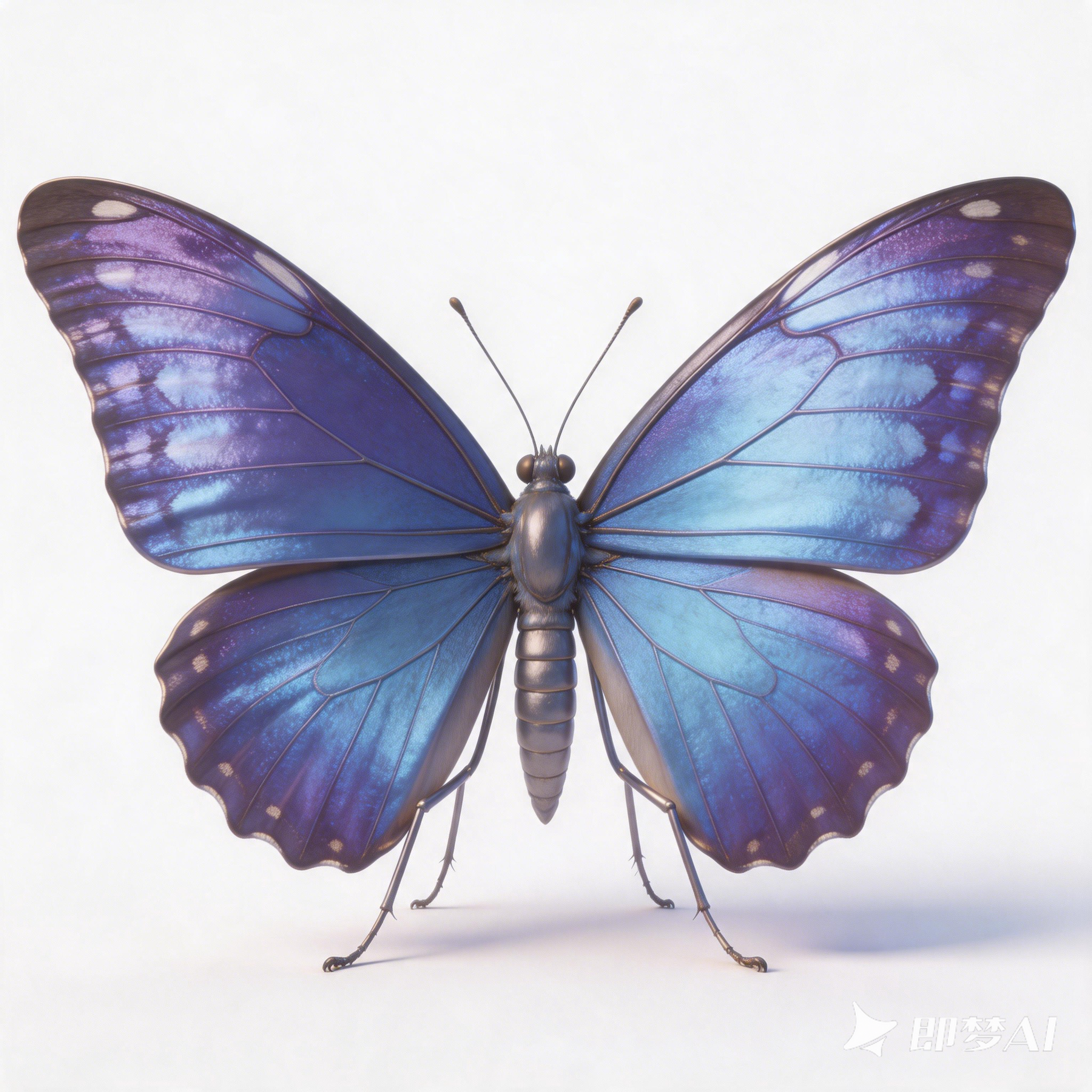 Goddess of Light Glittering Butterfly，