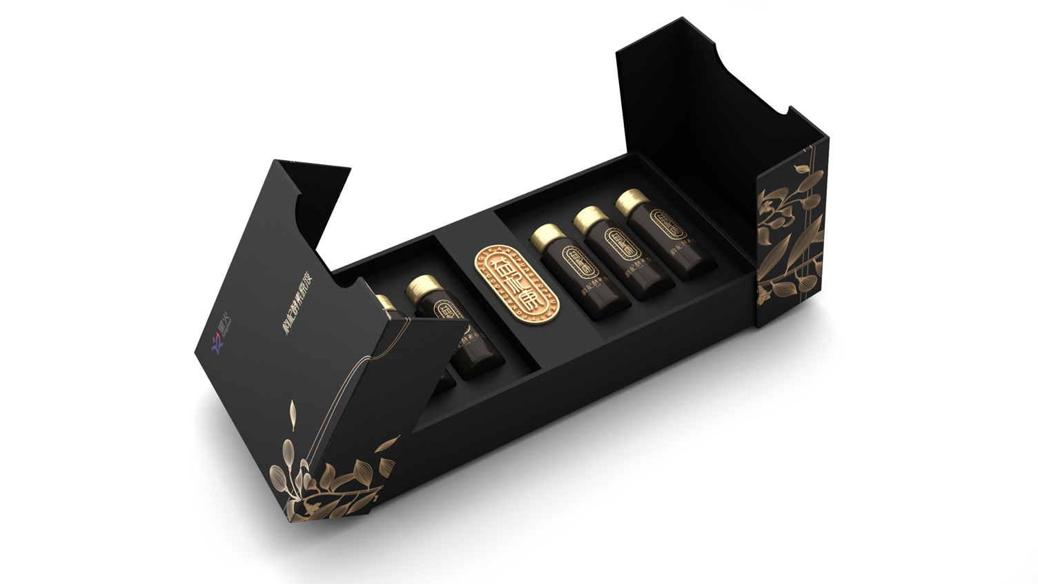 Wolfberry Enzyme Packaging Design，Wolfberry puree packaging design，Wolfberry Gift Box Packaging Design，