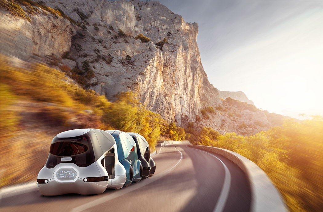 Automatic driving，automobile，concept，Reprint，