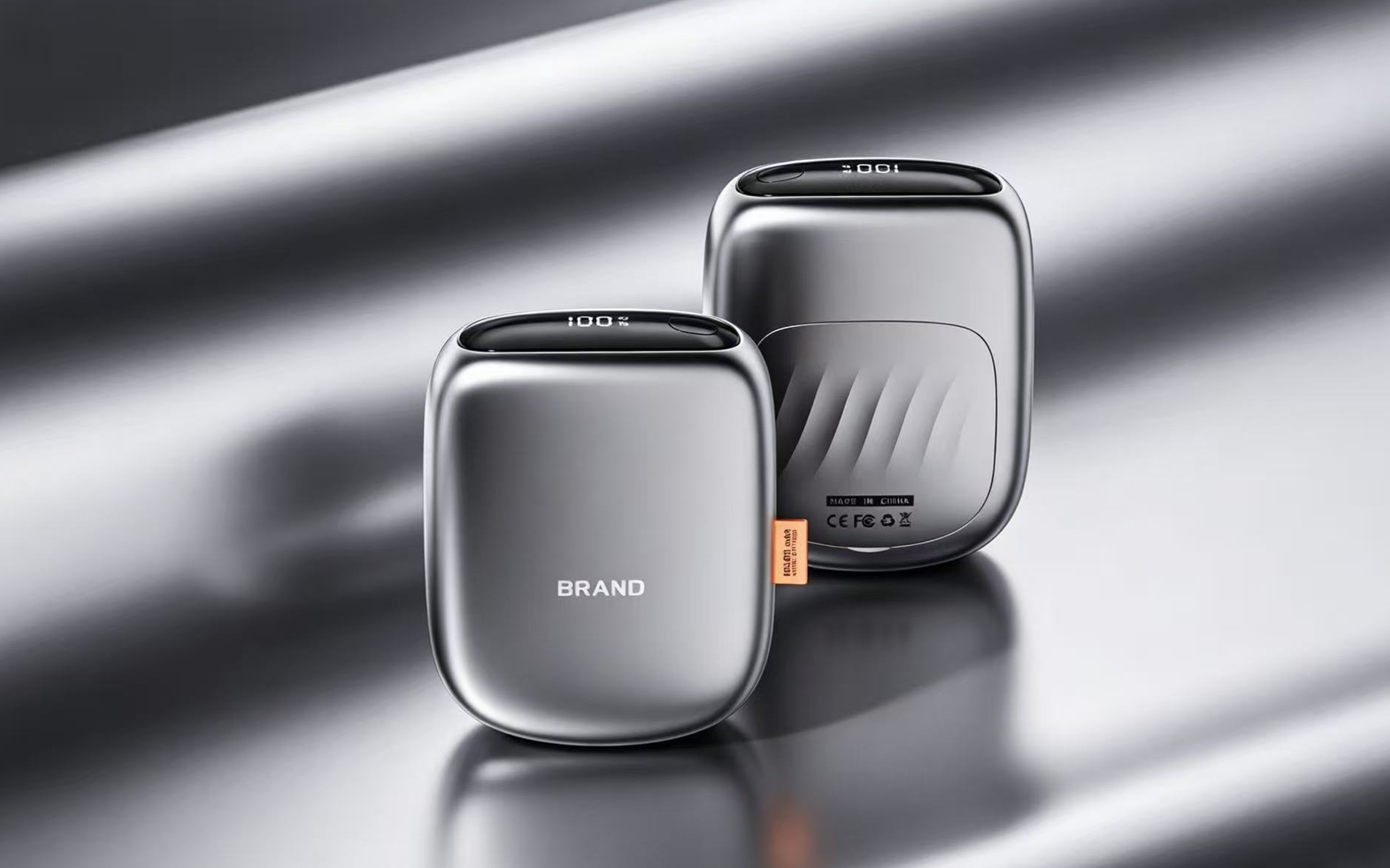 Mobile power bank，intelligence，practical，convenient，