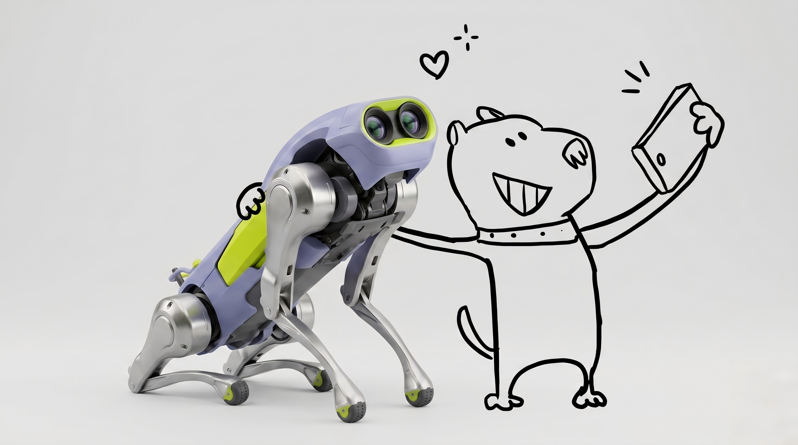 rhino，Robot dog，robot，physical intelligence，Pets，