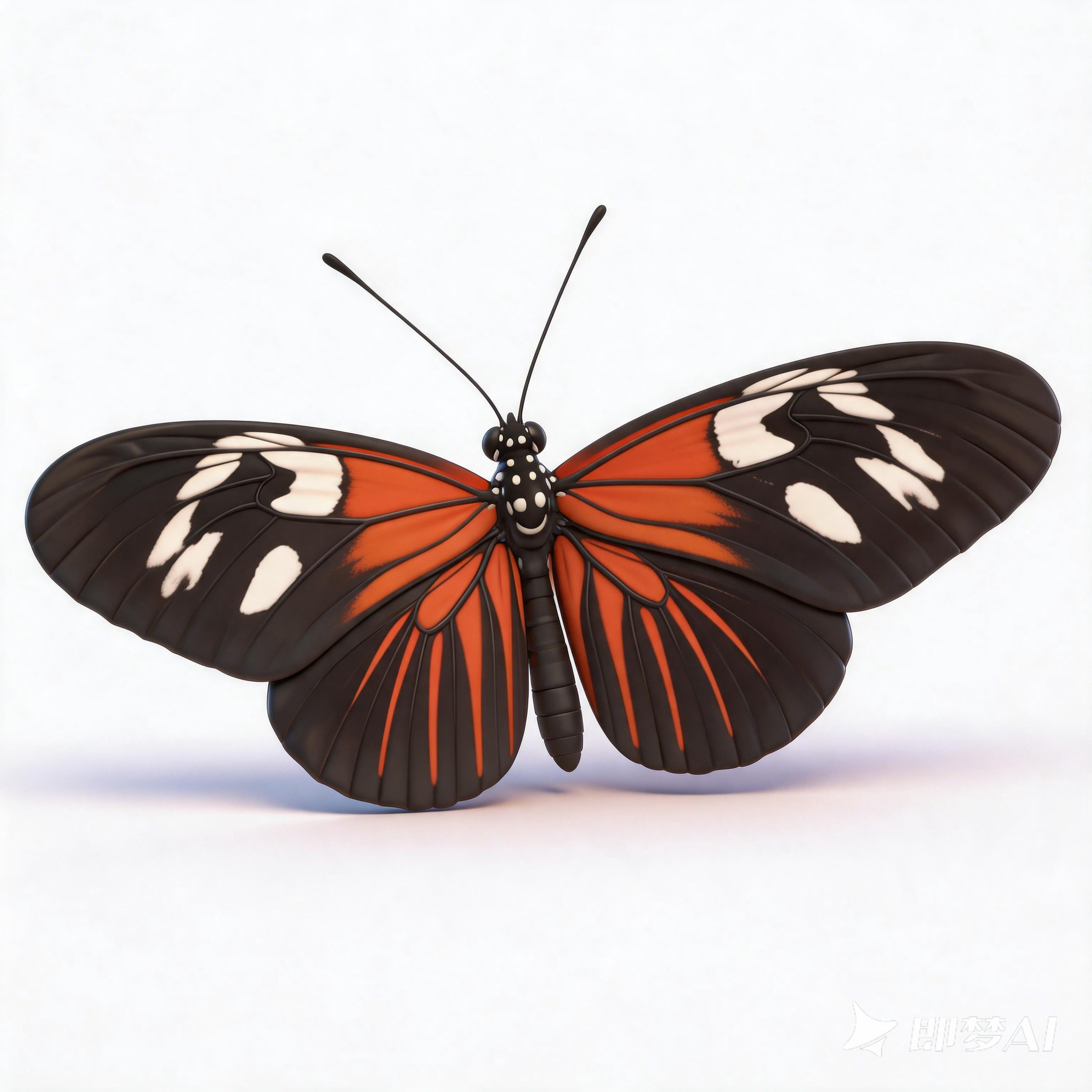 Red-banded Owl Butterfly，