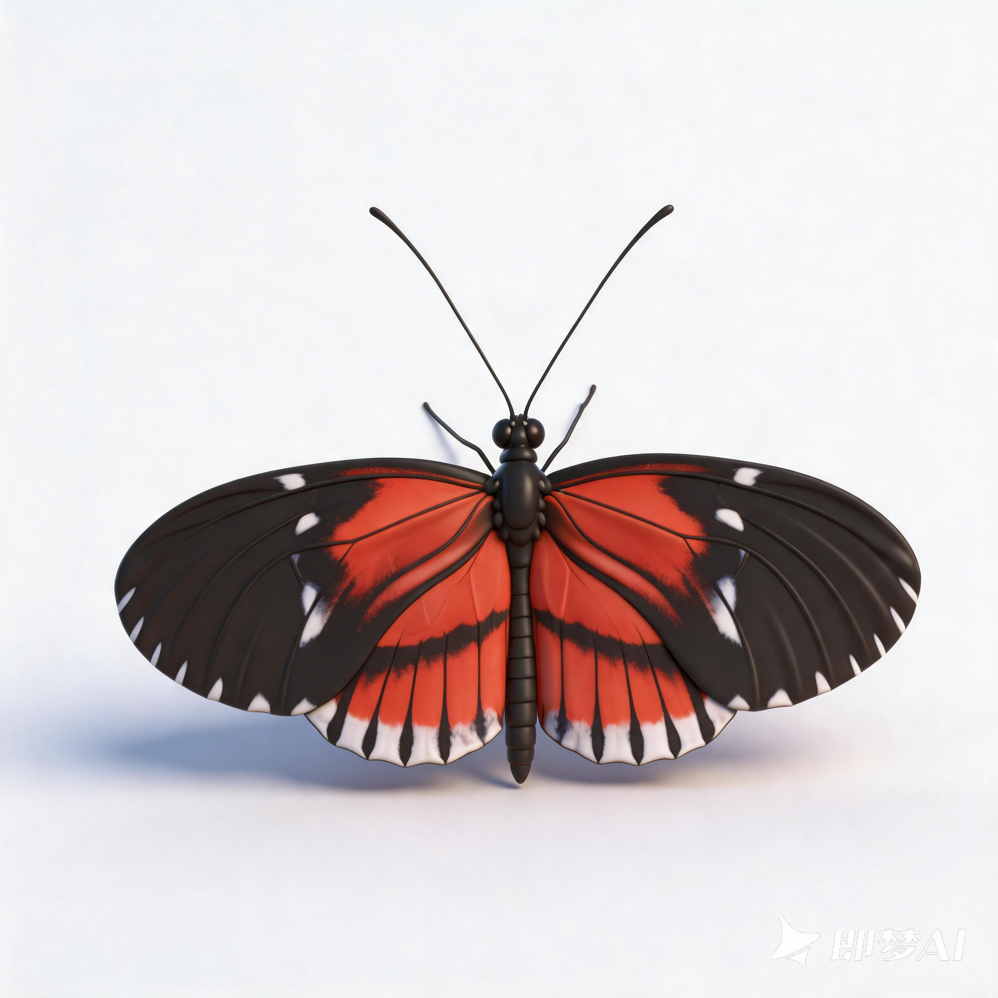 Red-banded Owl Butterfly，