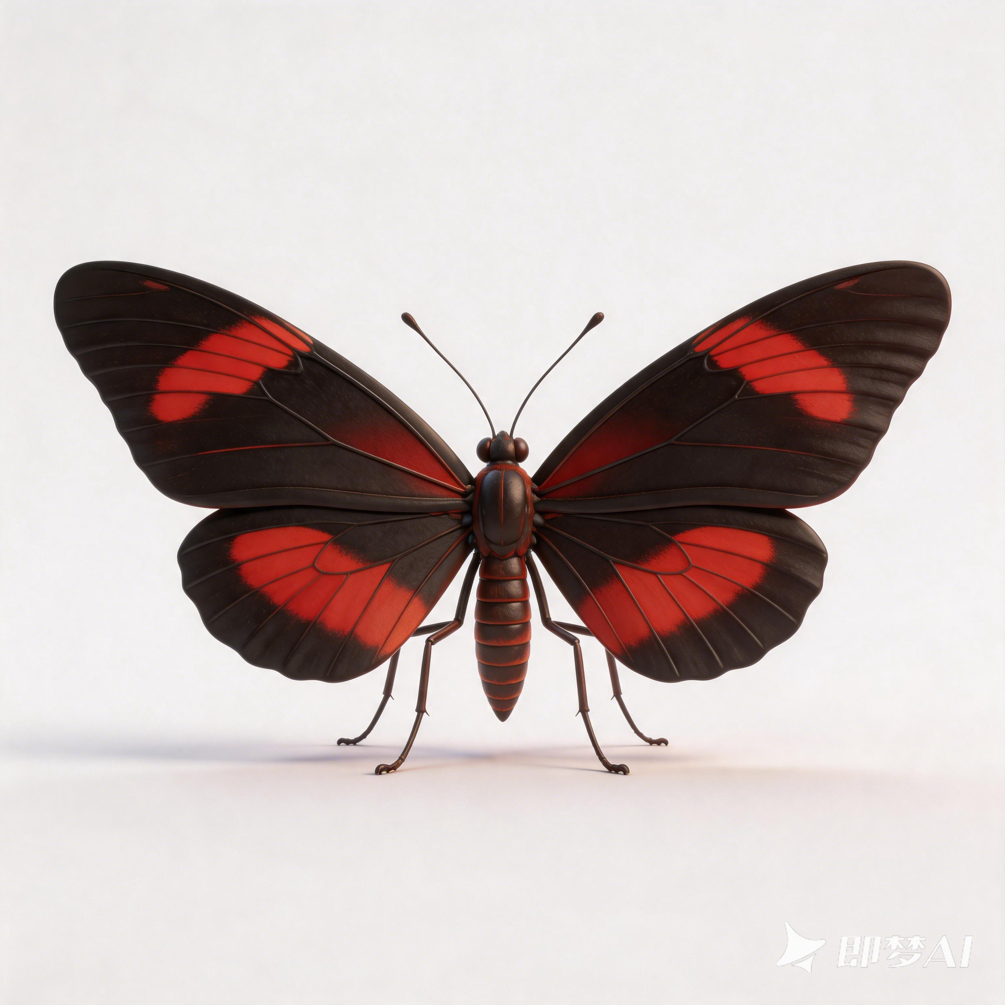 Red-banded Owl Butterfly，